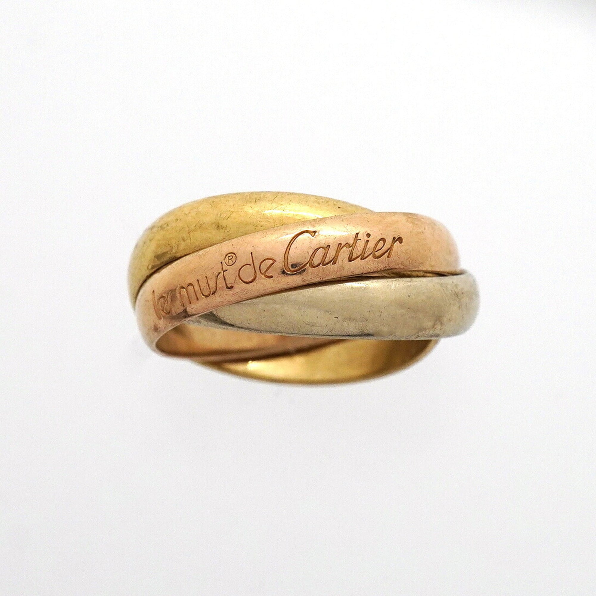 Cartier Yellow Gold (18K) Pink Gold (18K) White Gold (18K) Band Ring (Pre-Owned)