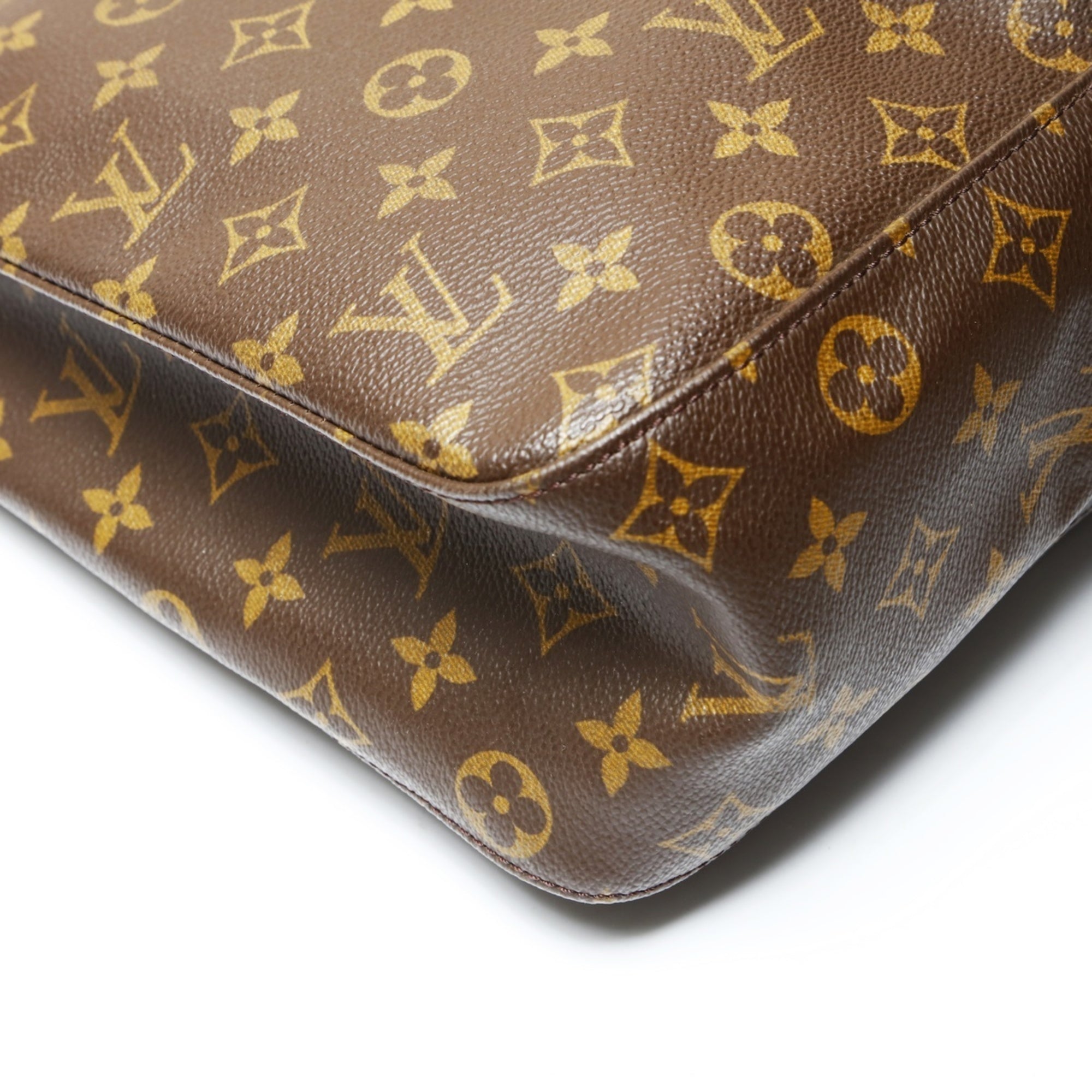 Louis Vuitton Brown Monogram Shoulder Bag (Pre-Owned)