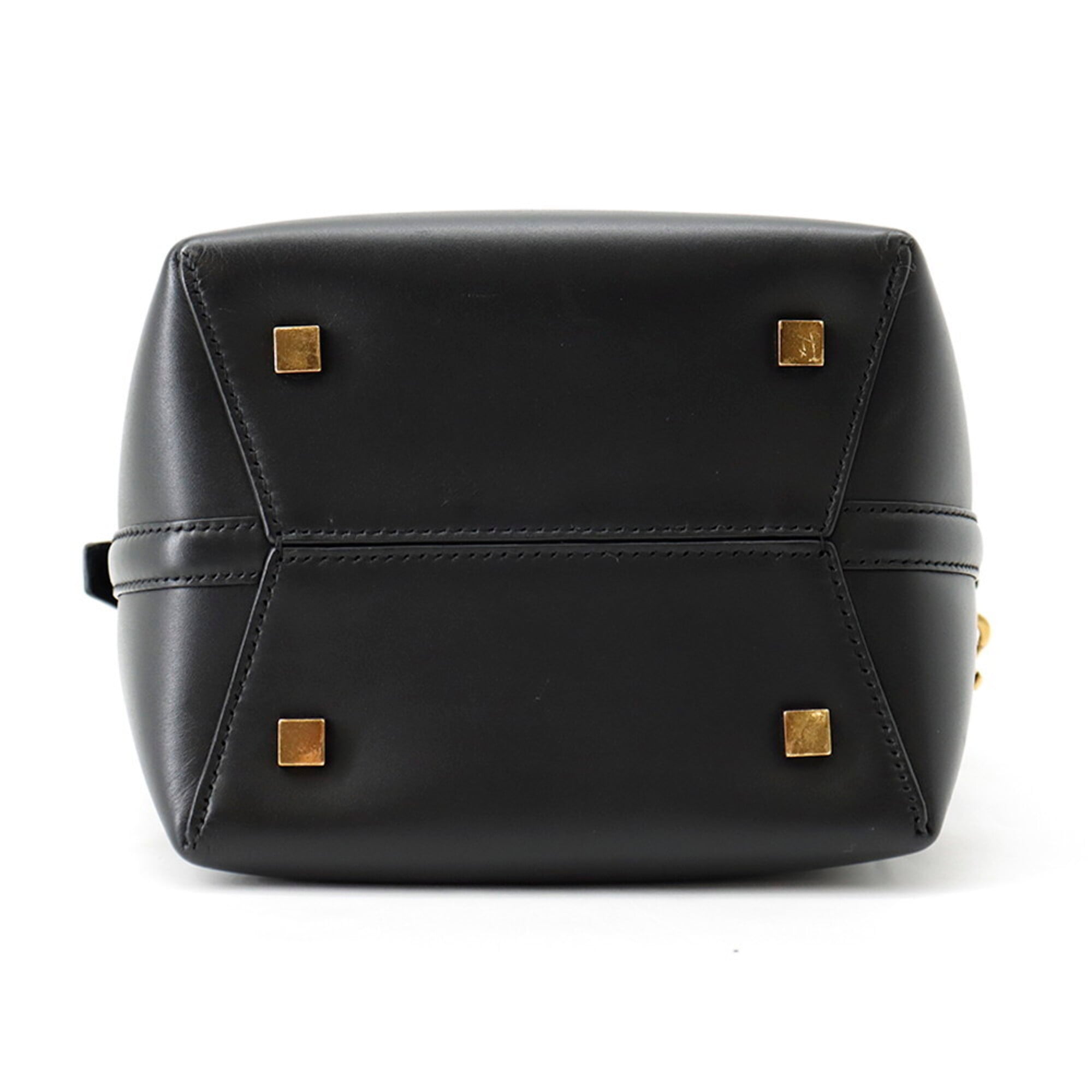 Yves Saint Laurent Black Leather Handbag (Pre-Owned)