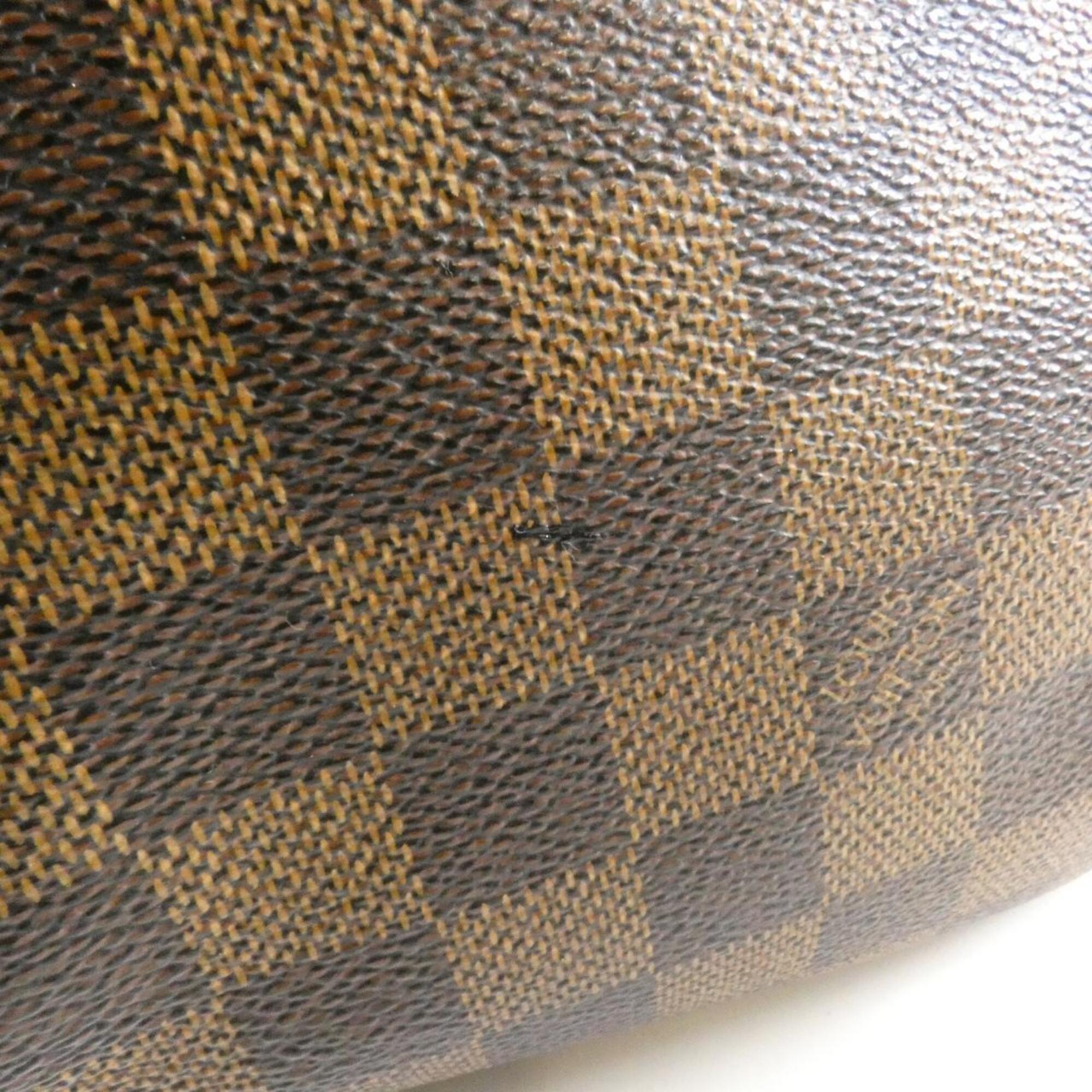 Louis Vuitton Damier Damier Canvas Ebene Damier Canvas Shoulder Bag (Pre-Owned)