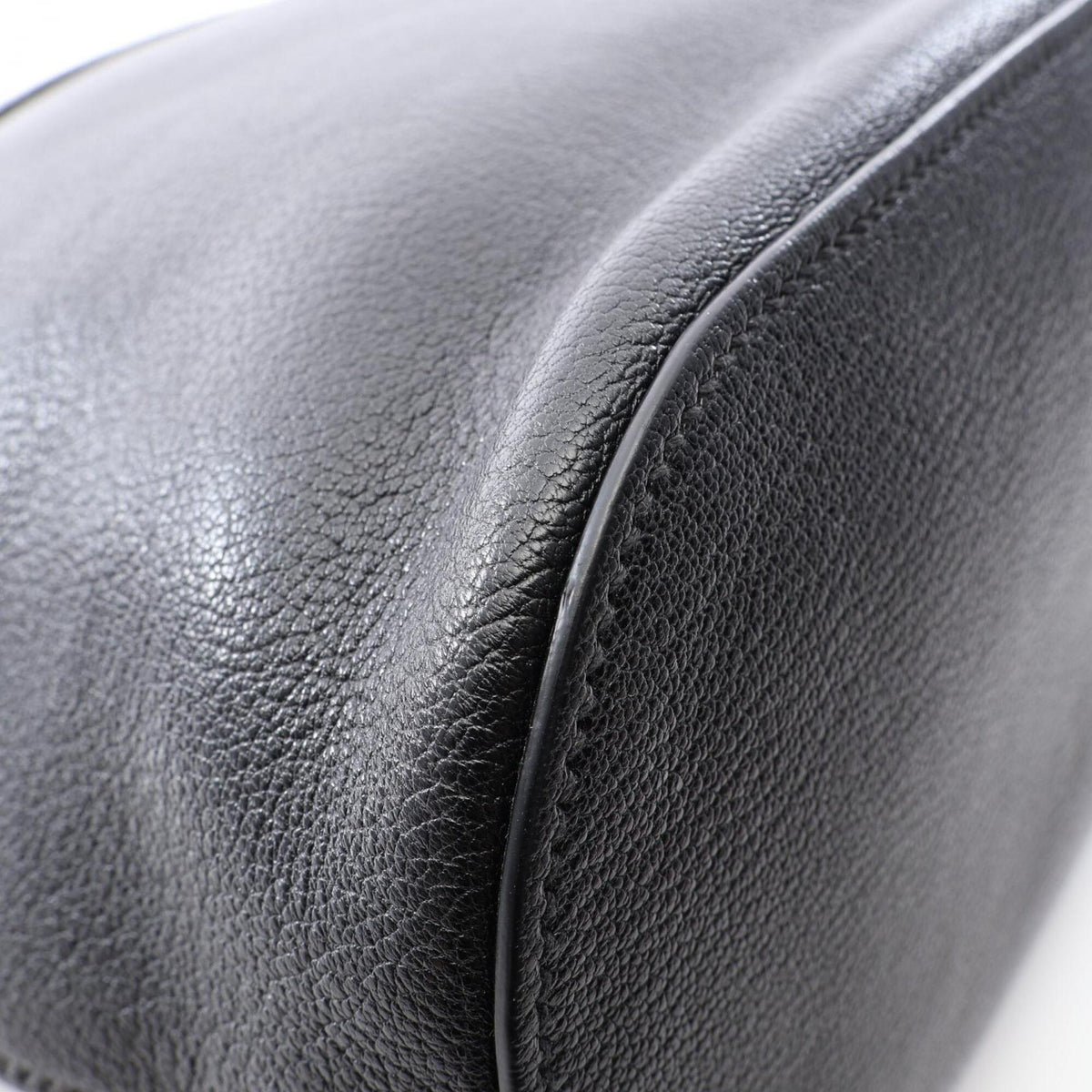 Miu Miu Black Leather Handbag Shoulder Bag (Pre-Owned)