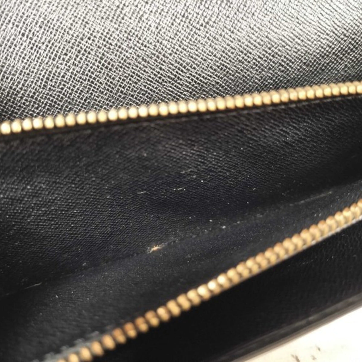 Louis Vuitton Epi Black Epi Leather Long Wallet (Bi-Fold) (Pre-Owned)