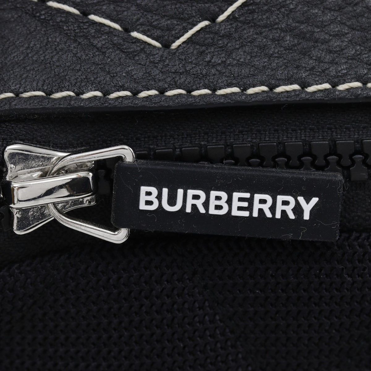 Burberry Black Cotton Backpack (Pre-Owned)