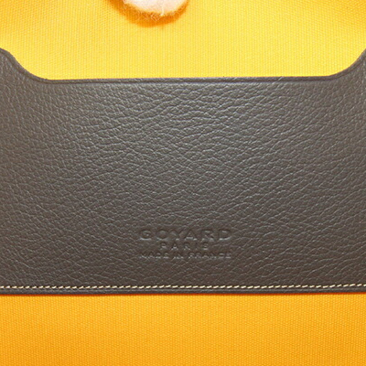 Goyard Gray Coated Canvas Leather Clutch Bag Pouch (Pre-Owned)