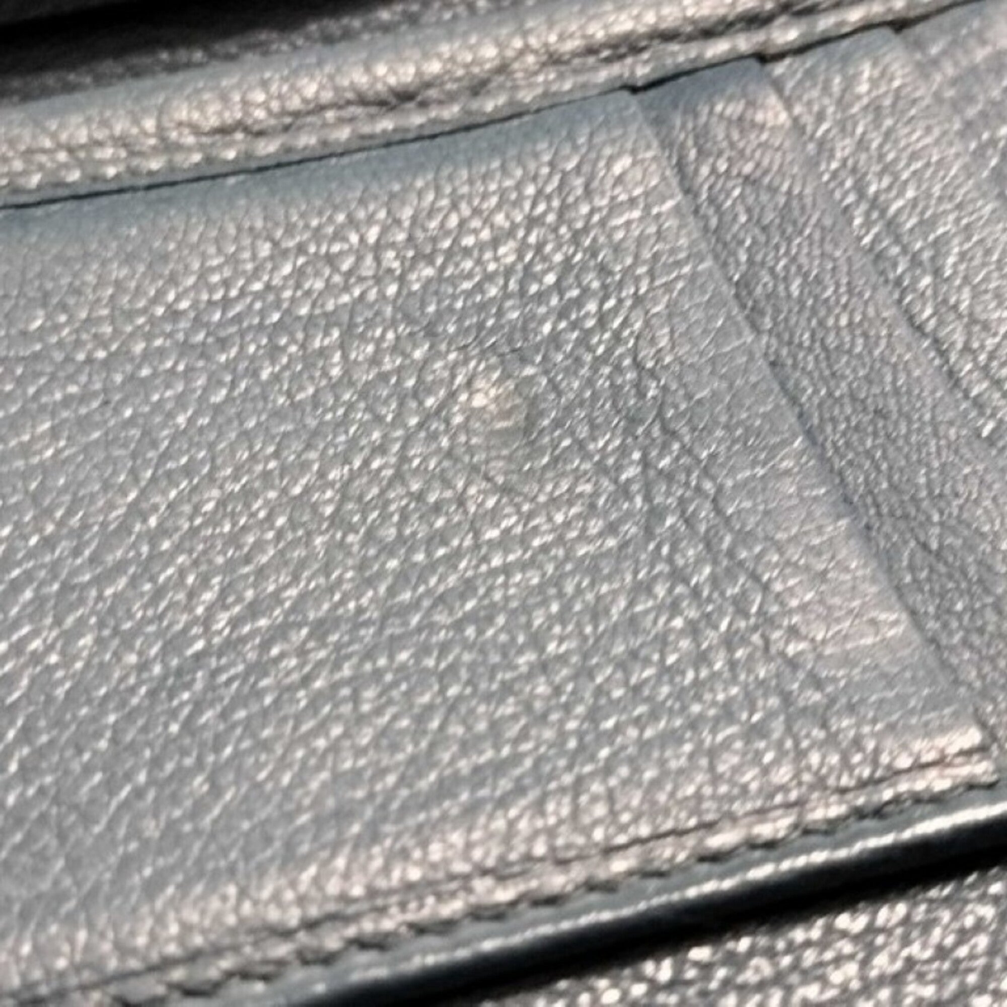 Miu Miu Blue Leather Wallet (Bi-Fold) (Pre-Owned)