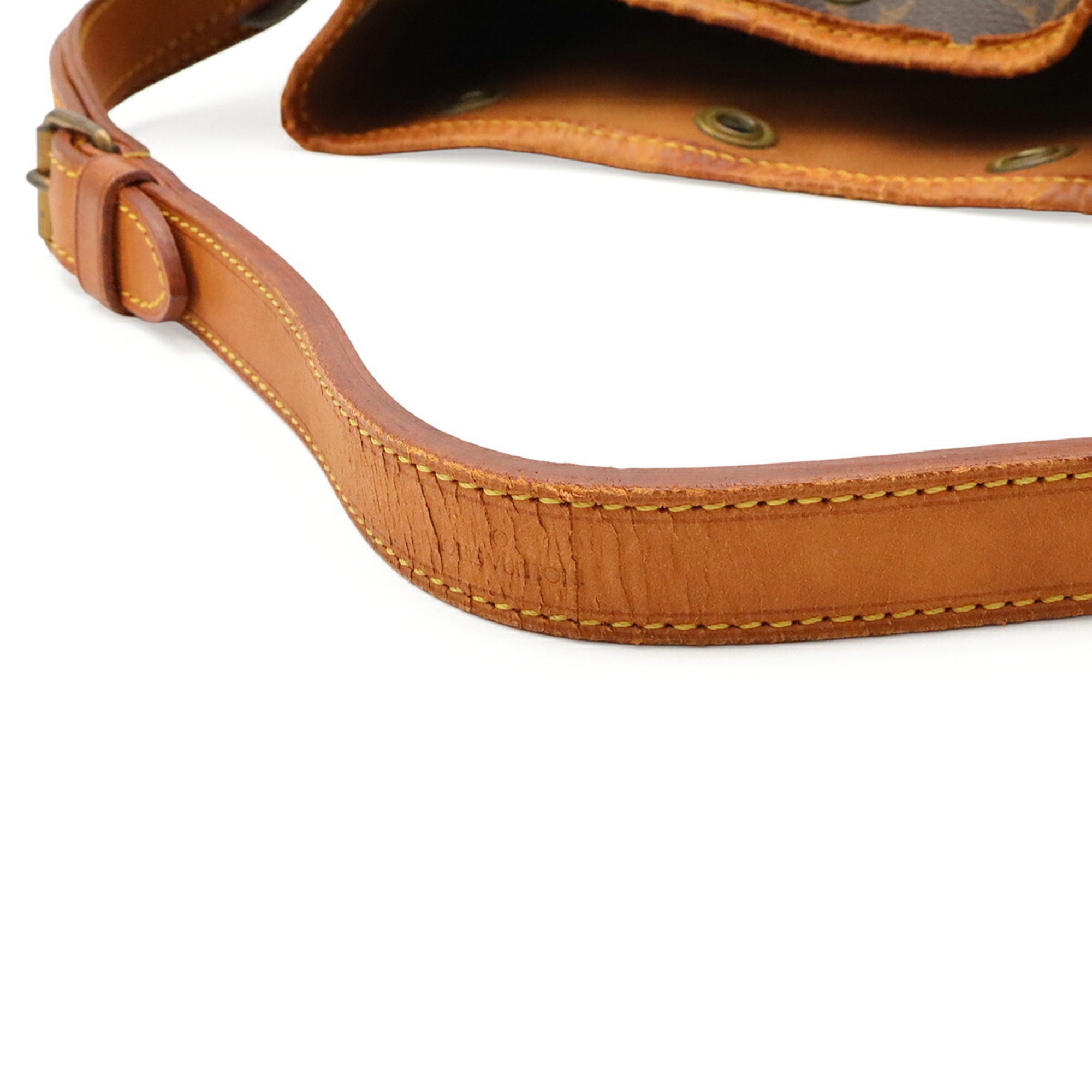 Louis Vuitton Brown Monogram Canvas Pvc Coated Canvas Shoulder Bag (Pre-Owned)