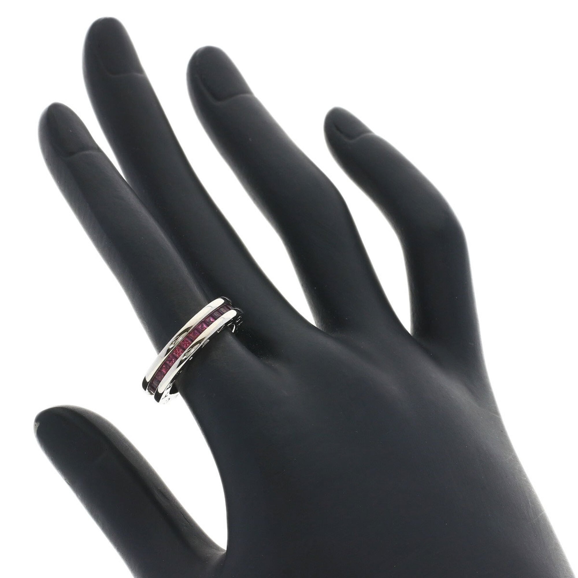 Bvlgari White Gold (18K) Band Ring (Pre-Owned)