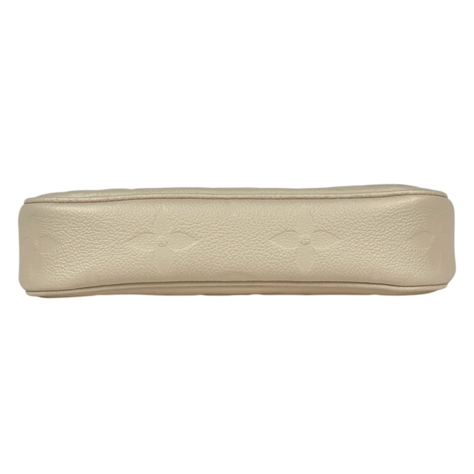 Louis Vuitton White Monogram Empreinte Shoulder Bag (Pre-Owned)