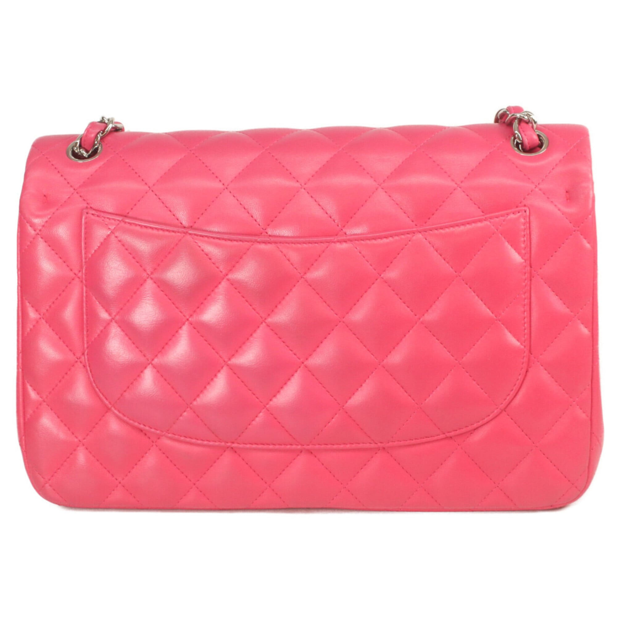 Chanel Pink Leather Shoulder Bag (Pre-Owned)