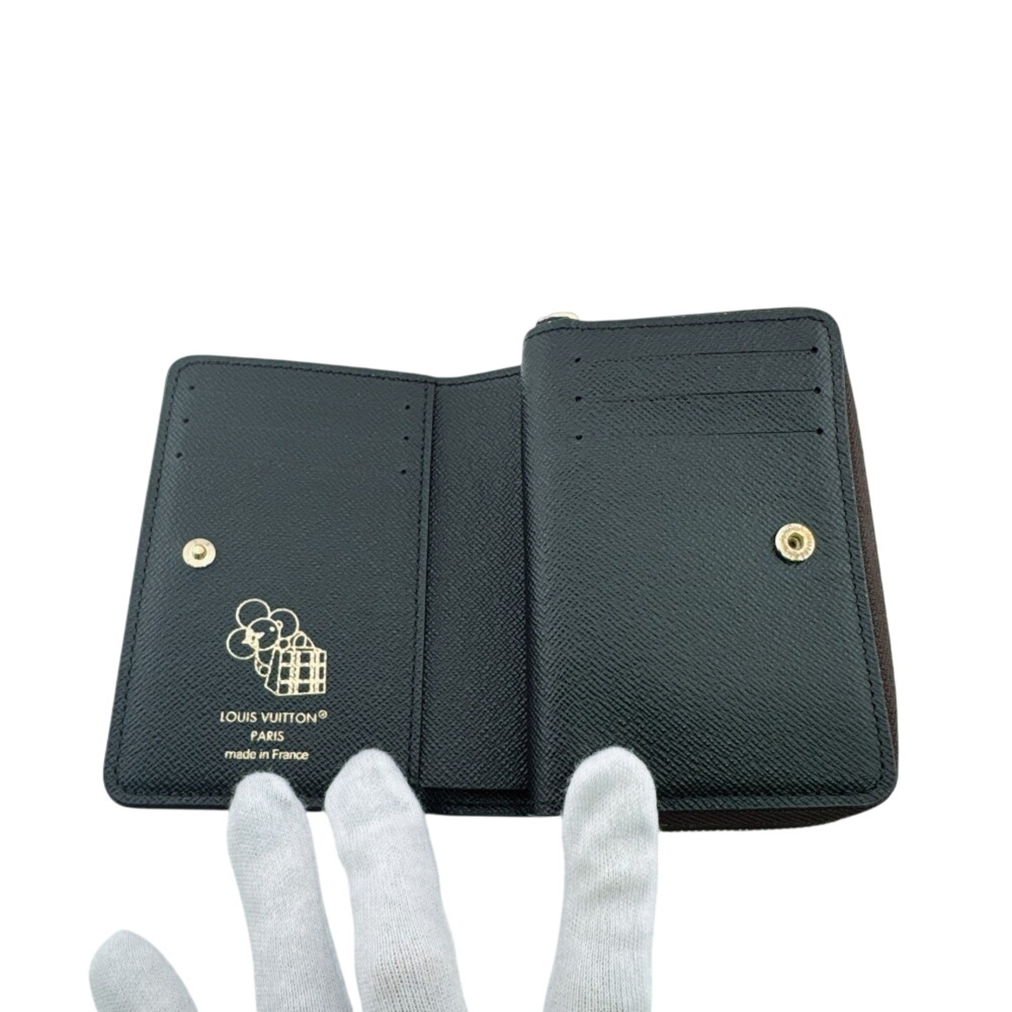 Louis Vuitton Brown Leopard Monogram Monogram Wallet (Tri-Fold) (Pre-Owned)