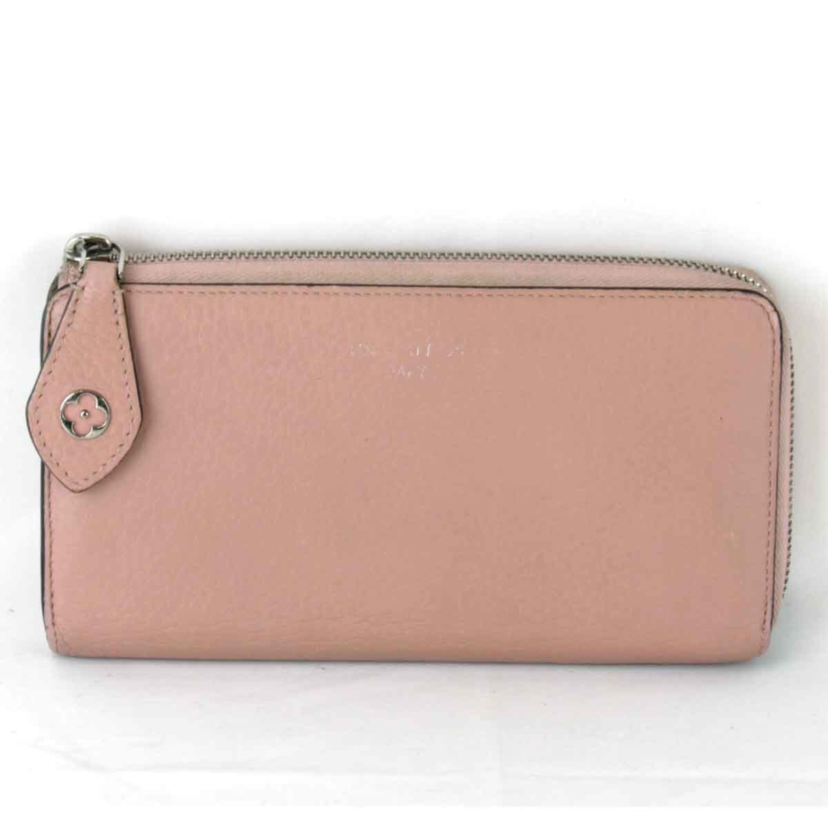 Louis Vuitton Magnolia Leather Long Wallet (Bi-Fold) (Pre-Owned)