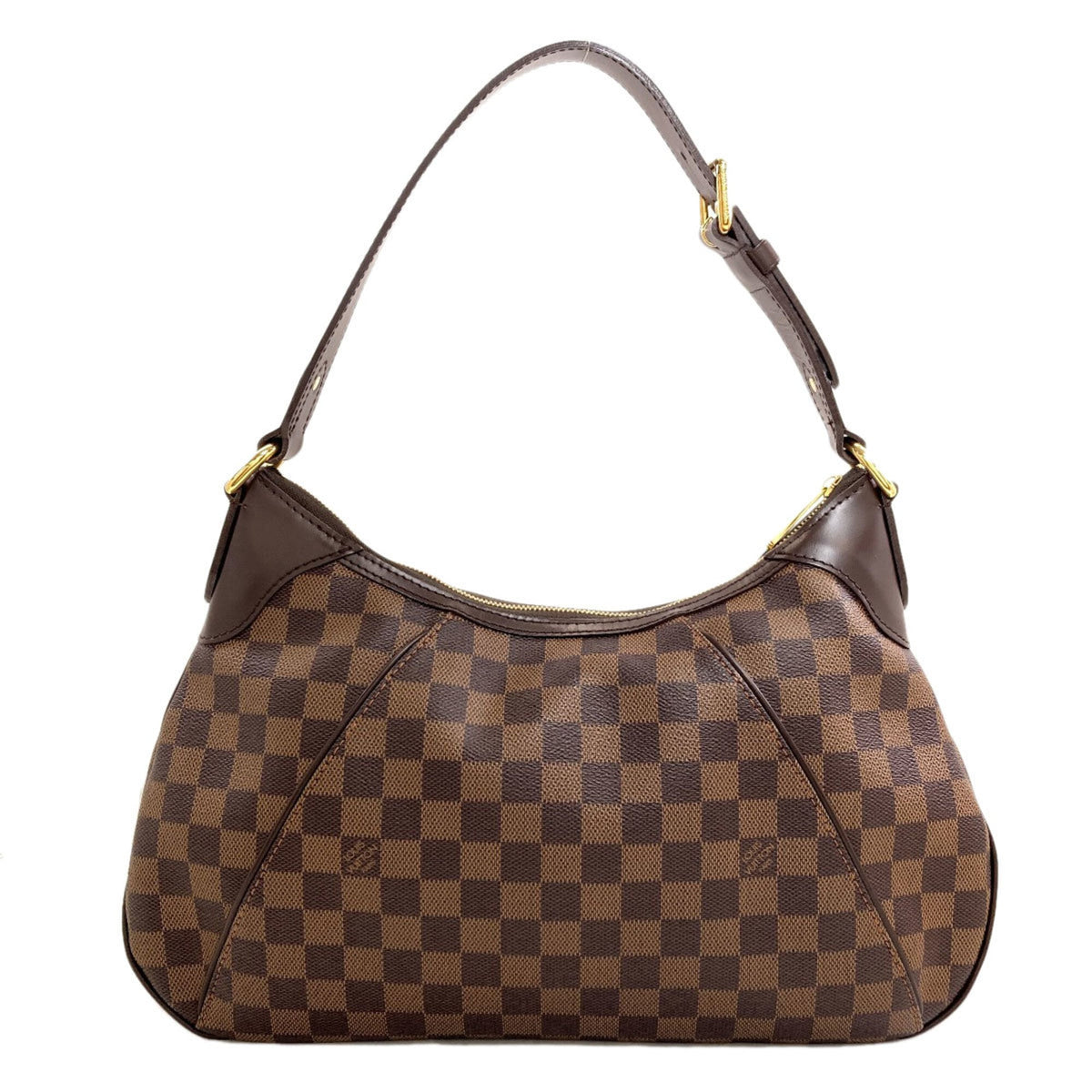 Louis Vuitton Damier Canvas Ebene Damier Canvas Shoulder Bag (Pre-Owned)