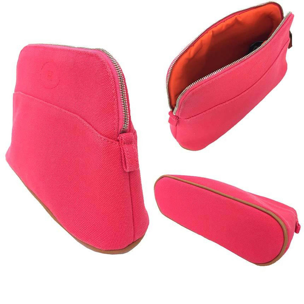 Hermes Pink Cotton Pouch (Pre-Owned)