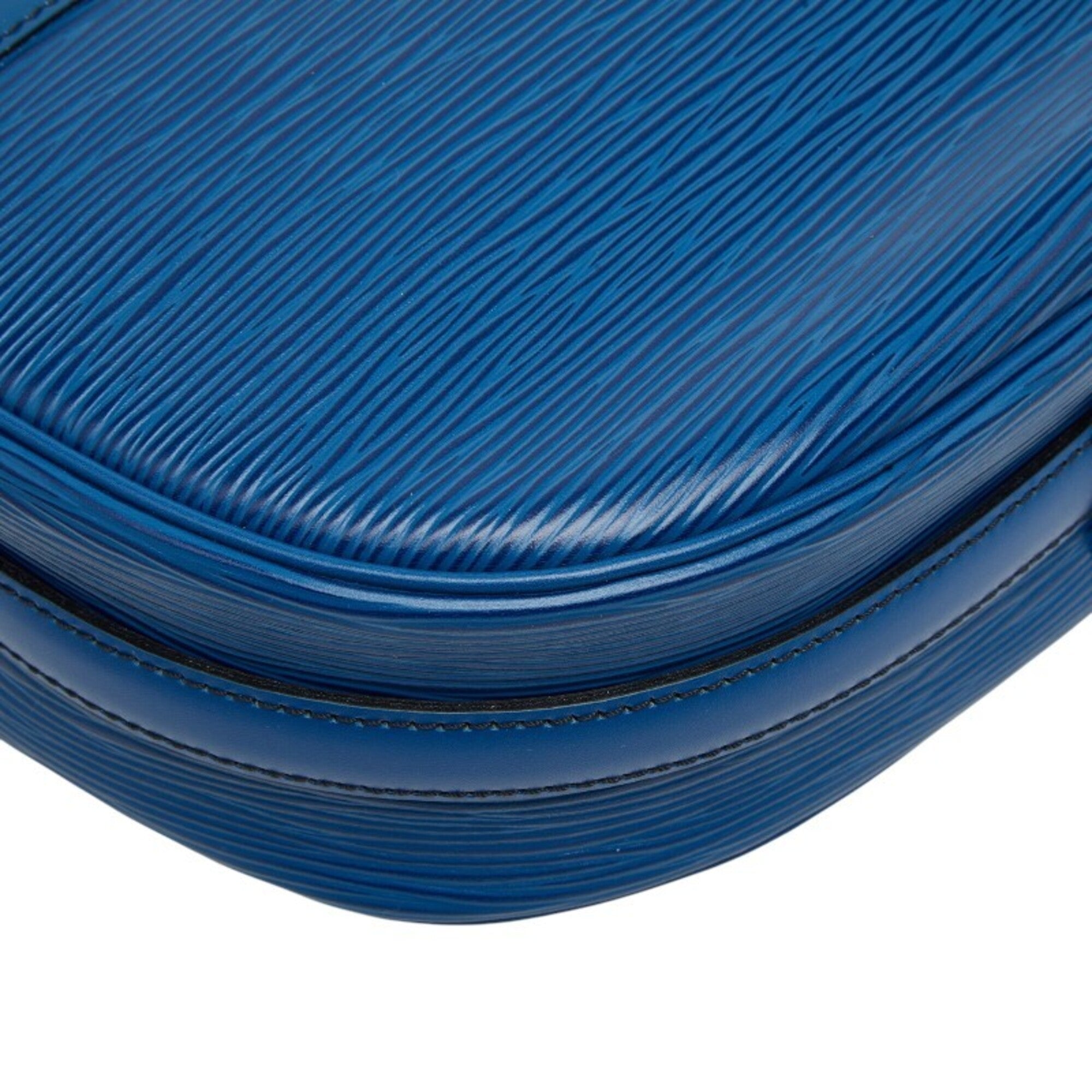Louis Vuitton Epi Toledo Blue Leather Shoulder Bag (Pre-Owned)