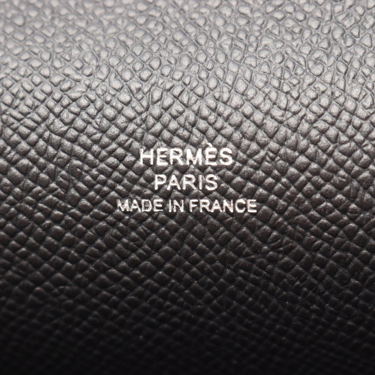 Hermes Black Epsom Leather Handbag Shoulder Bag (Pre-Owned)