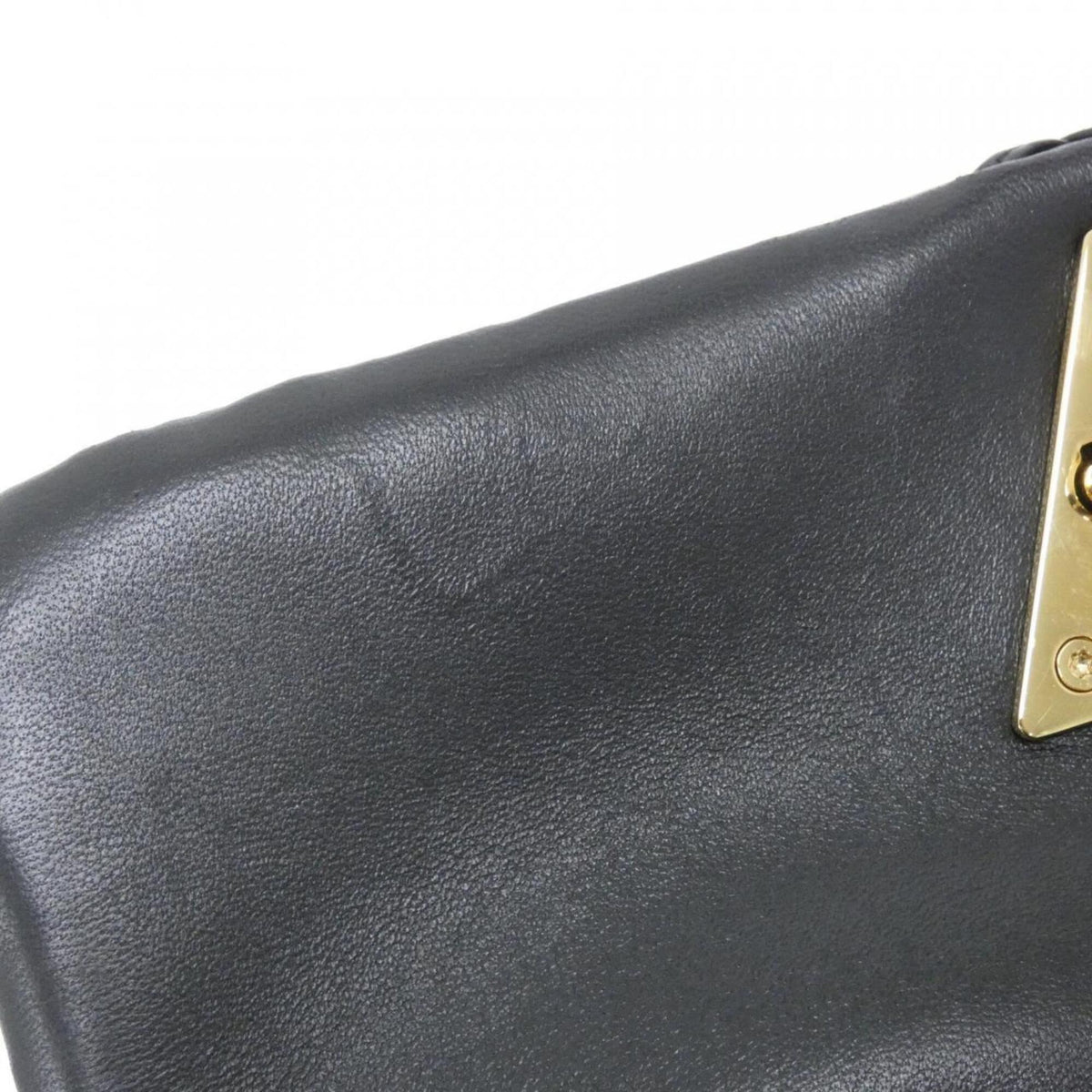 Louis Vuitton Black Leather Shoulder Bag (Pre-Owned)