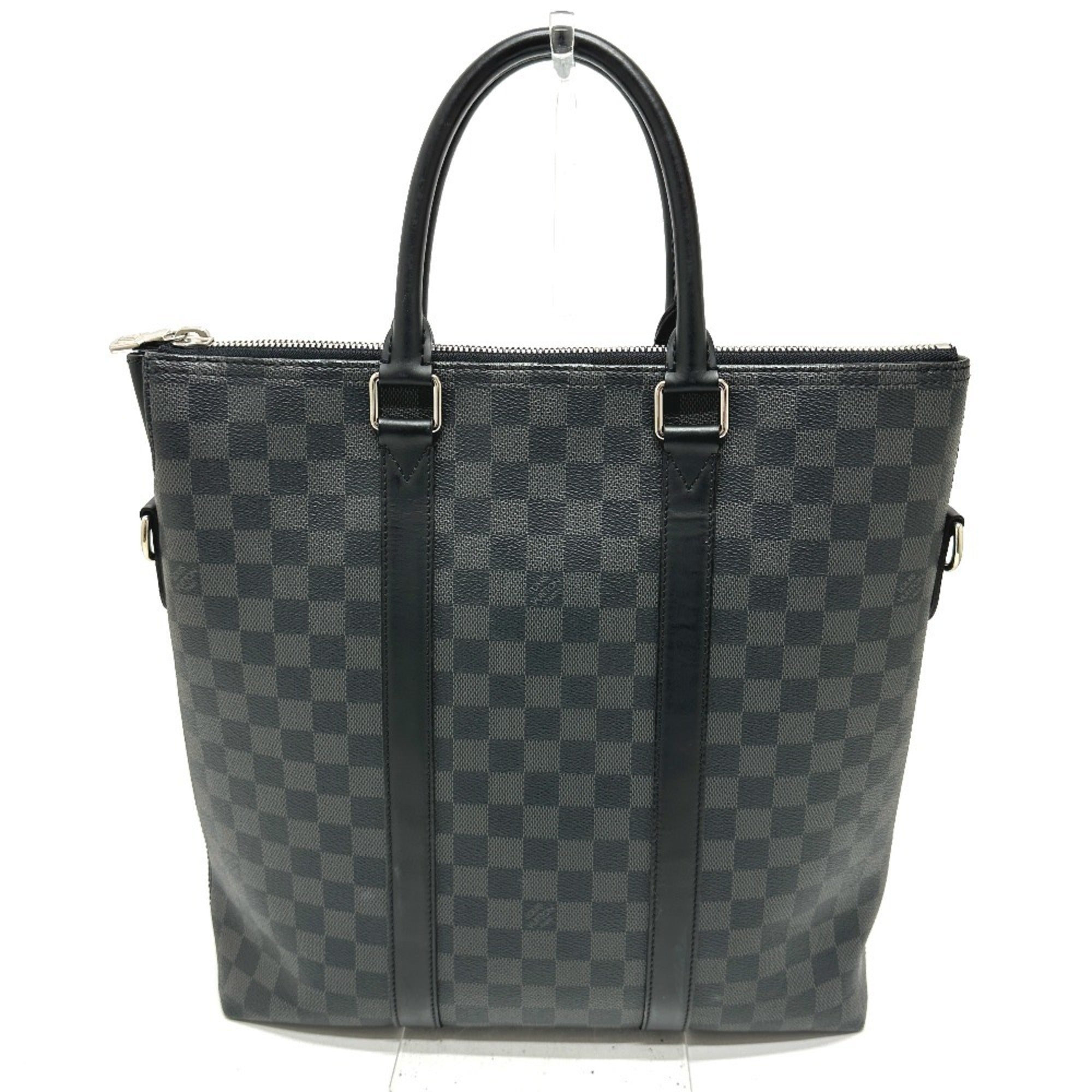 Louis Vuitton Damier Graphite Black Galle Damier Graphite Tote Bag (Pre-Owned)