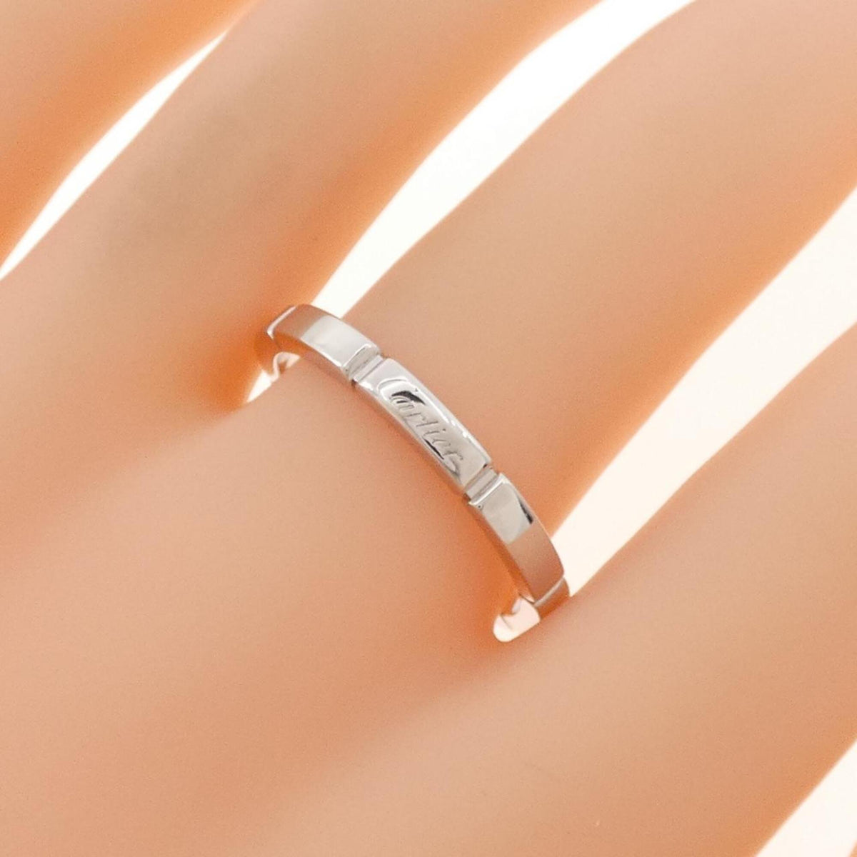 Cartier White Gold (18K) Band Ring (Pre-Owned)