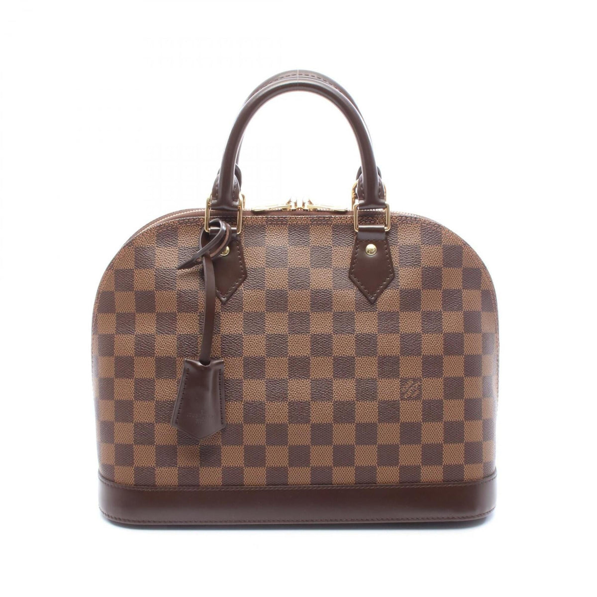 Louis Vuitton Brown Damier Canvas Coated Canvas Handbag (Pre-Owned)