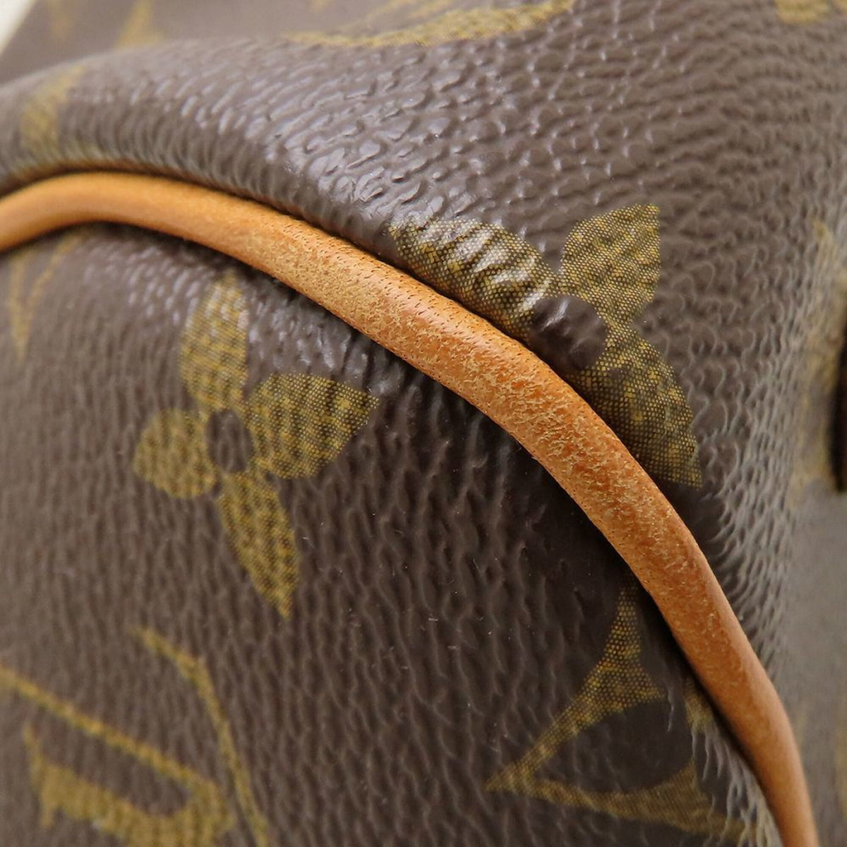 Louis Vuitton Brown Monogram Canvas Handbag (Pre-Owned)