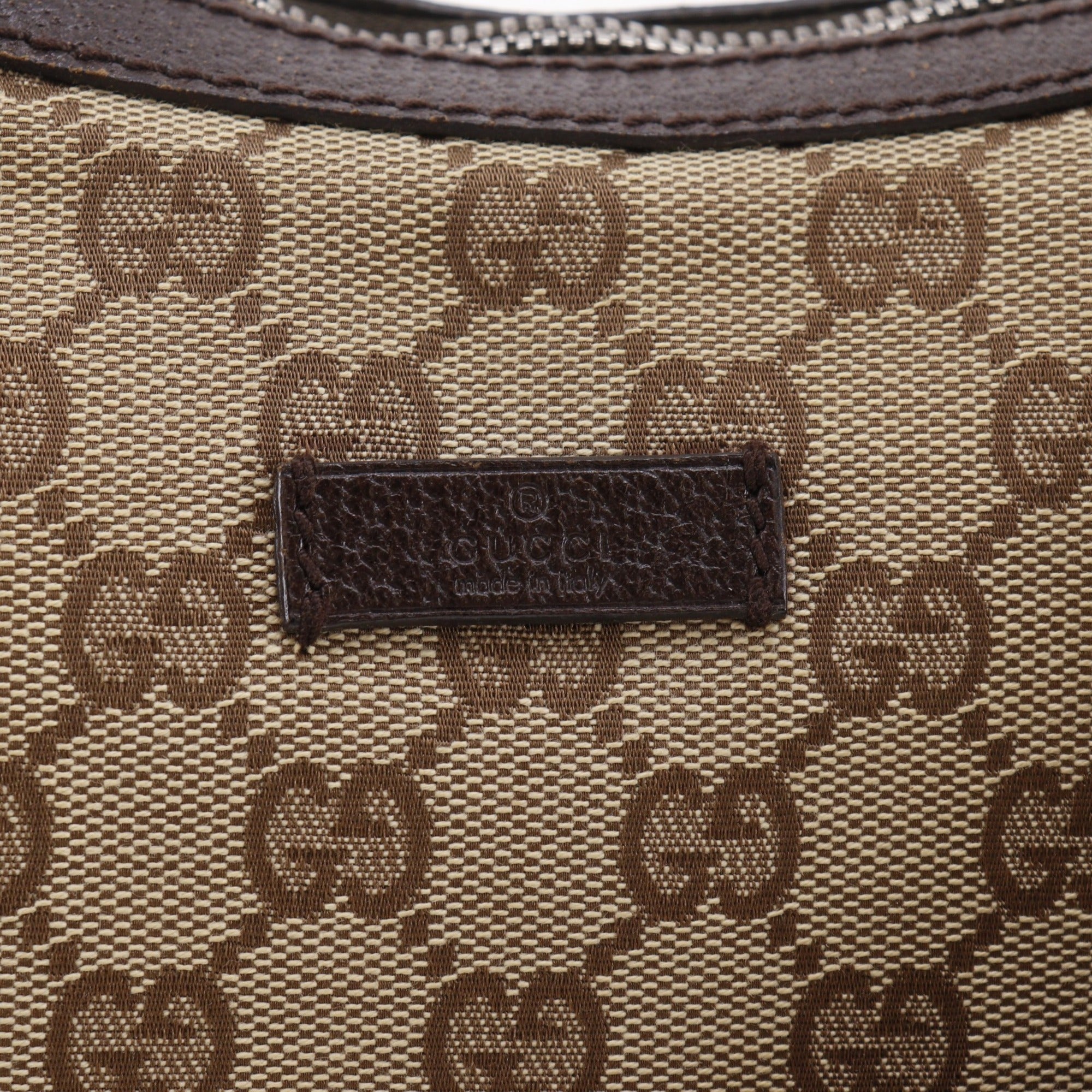 Gucci Brown Gg Canvas Shoulder Bag (Pre-Owned)