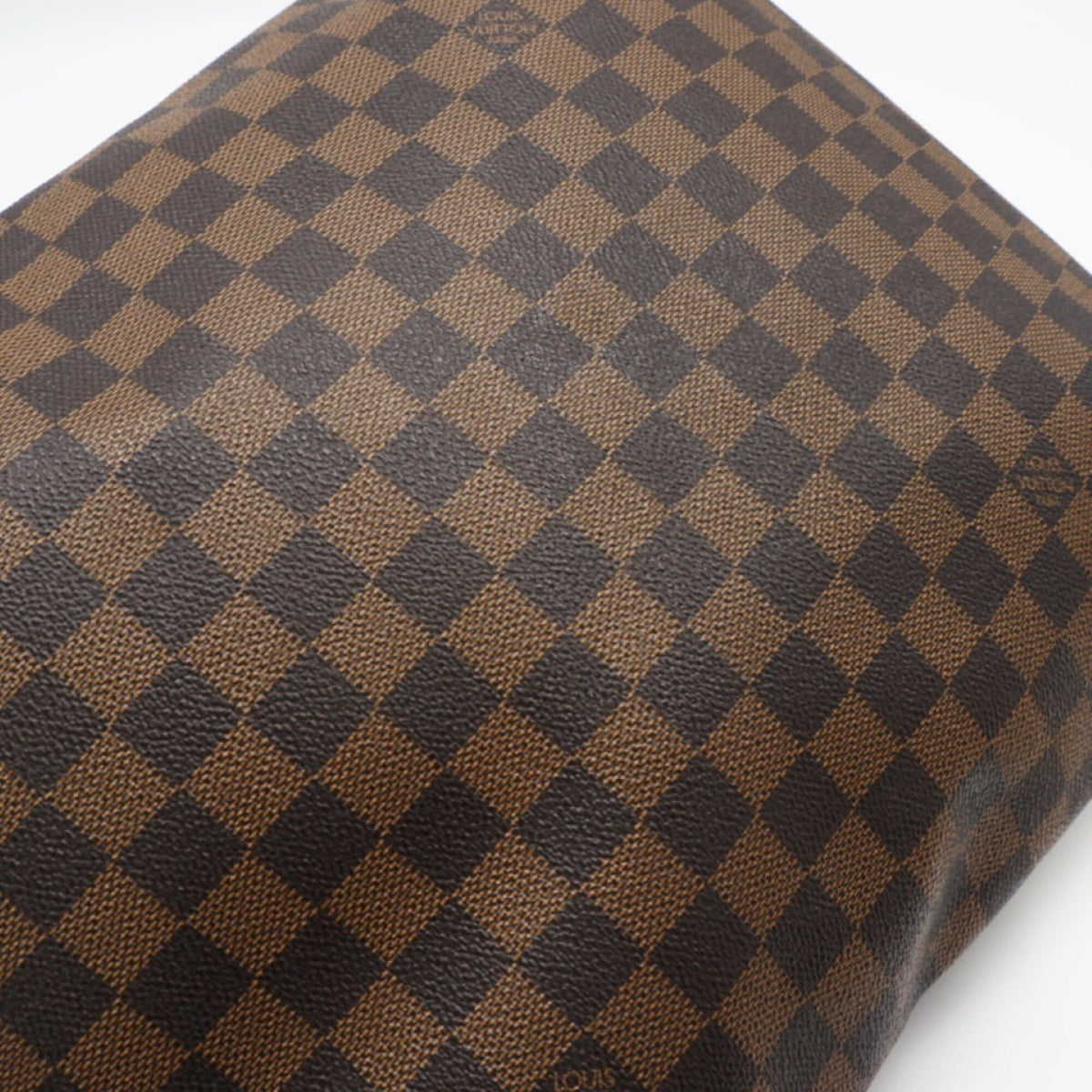 Louis Vuitton Damier Brown Coated Canvas Leather Shoulder Bag (Pre-Owned)
