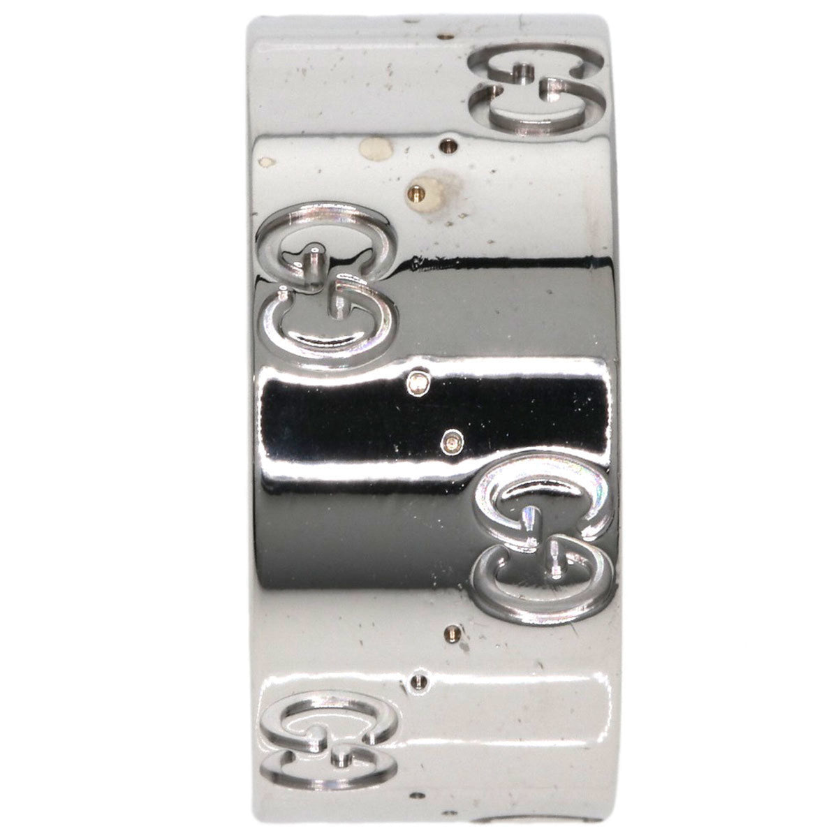 Gucci White Gold White Gold (18K) Band Ring (Pre-Owned)