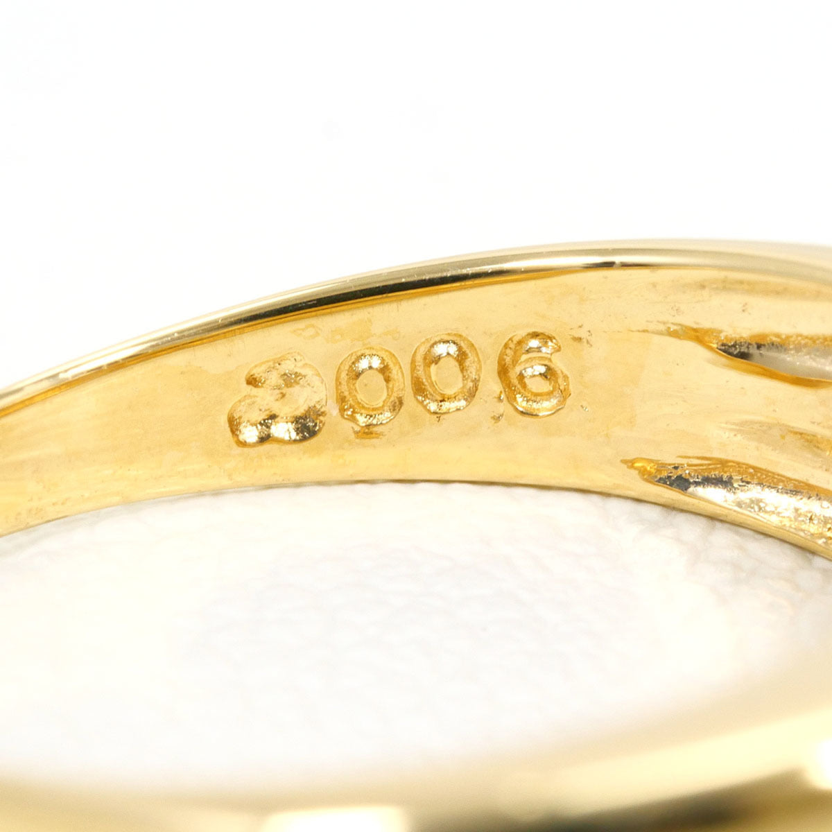 Unbranded White Gold Yellow Gold Yellow Gold (18K) White Gold (18K) Band Ring (Pre-Owned)