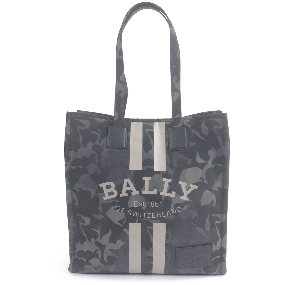 Bally Khaki Leather Tote Bag (Pre-Owned)