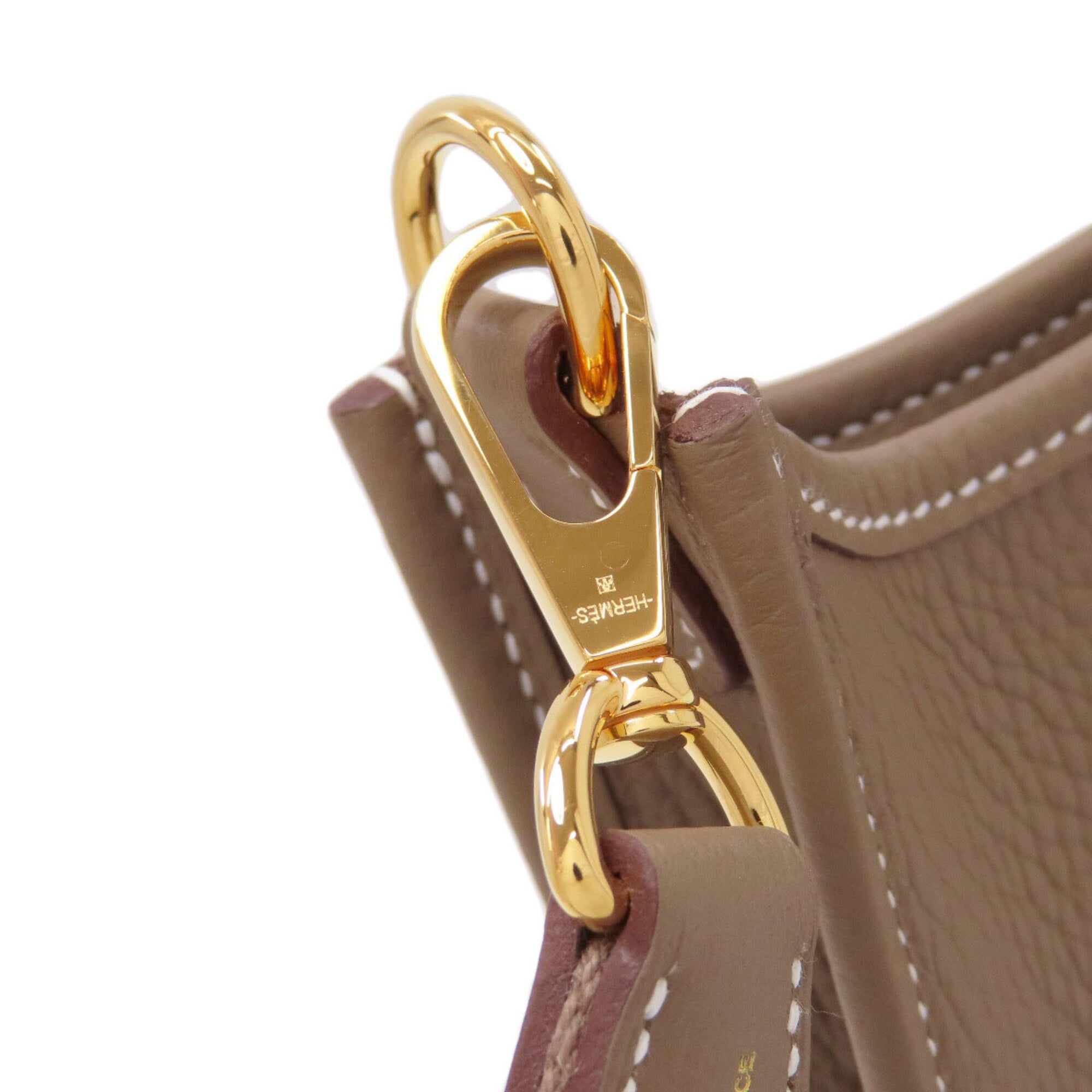 Hermes Etoupe Gray Shoulder Bag (Pre-Owned)