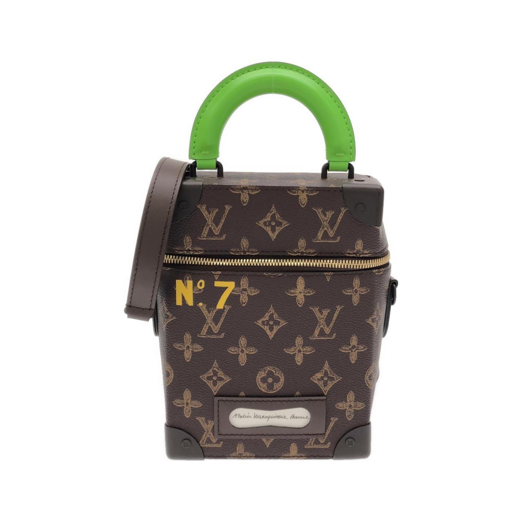 Louis Vuitton Marron Coated Canvas Handbag (Pre-Owned)