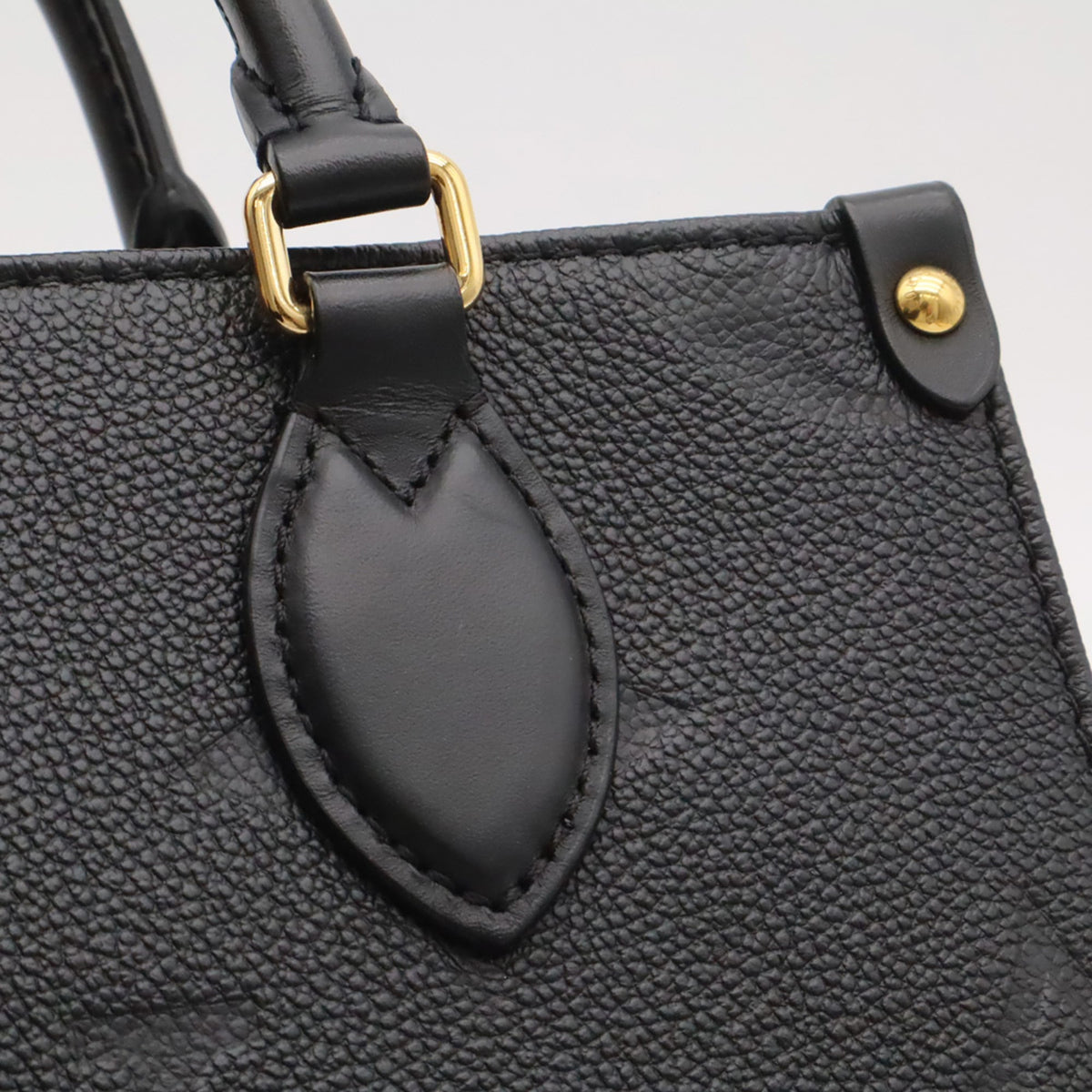 Louis Vuitton Black Monogram Noir Monogram Empreinte Handbag Shoulder Bag (Pre-Owned)