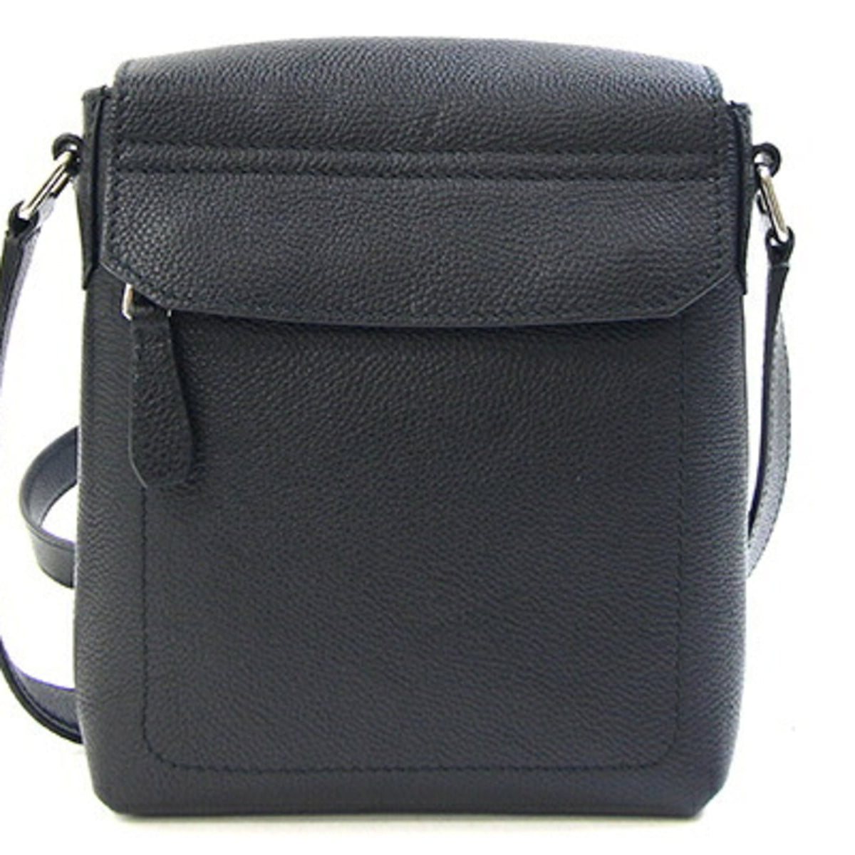Dunhill Black Leather Shoulder Bag (Pre-Owned)