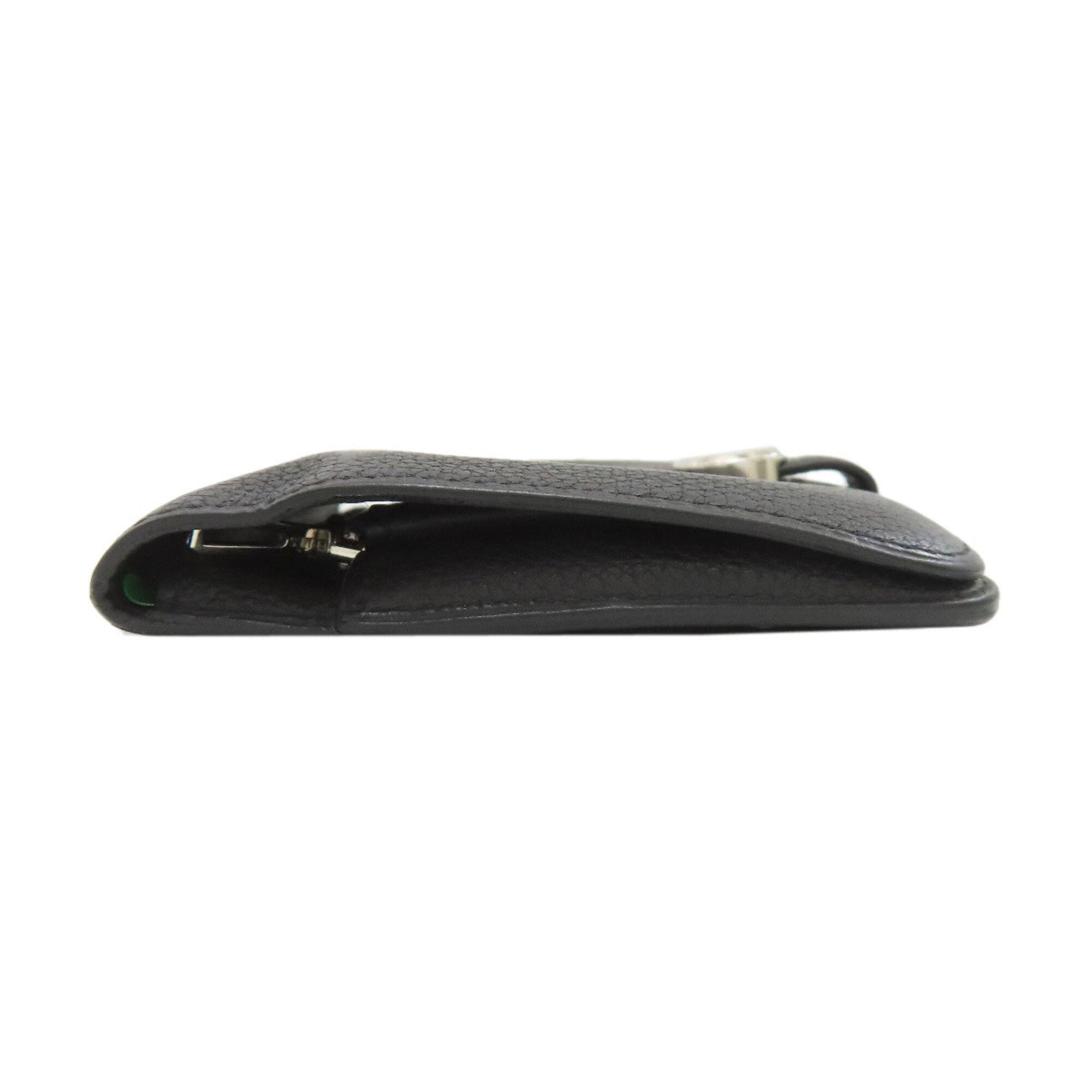Hermes Black Togo Leather Wallet (Bi-Fold) (Pre-Owned)