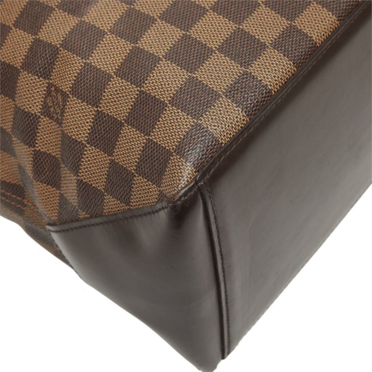 Louis Vuitton Brown Damier Canvas Damier Canvas Shoulder Bag Tote Bag (Pre-Owned)