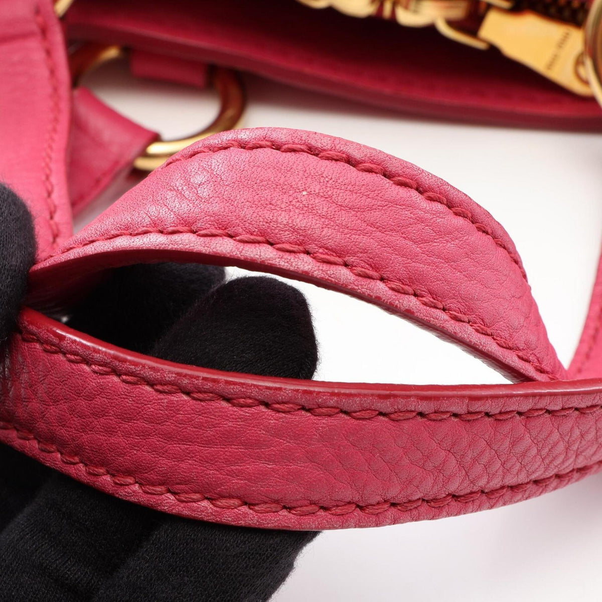Miu Miu Pink Leather Handbag (Pre-Owned)