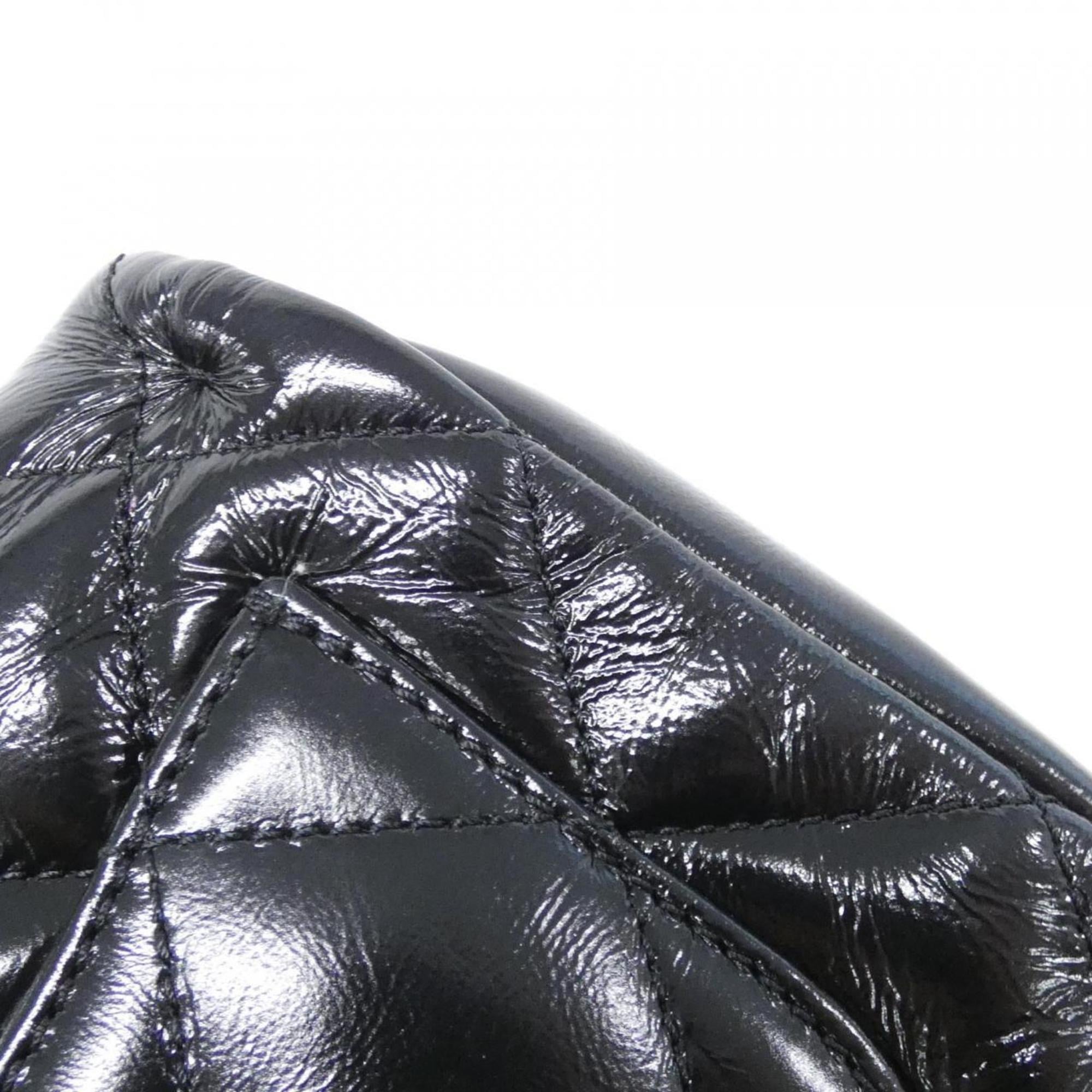 Chanel Black Leather Handbag (Pre-Owned)