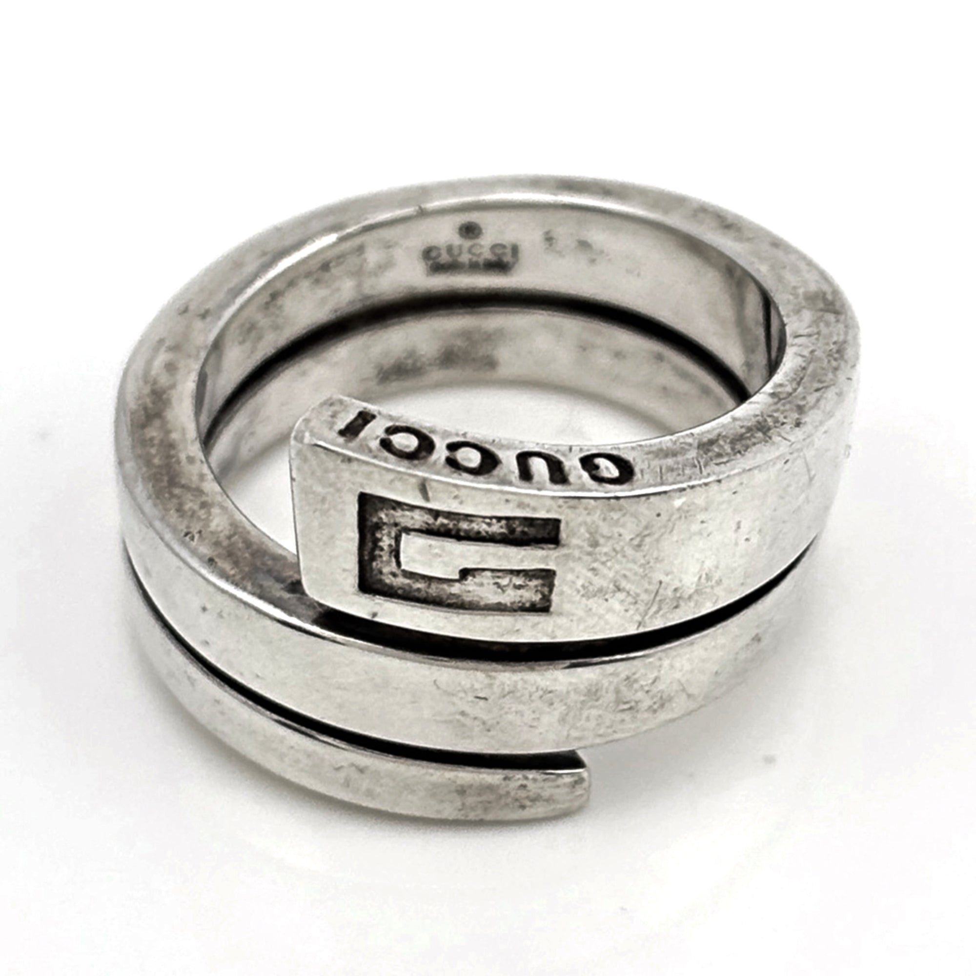 Gucci Silver Silver 925 Band Ring (Pre-Owned)