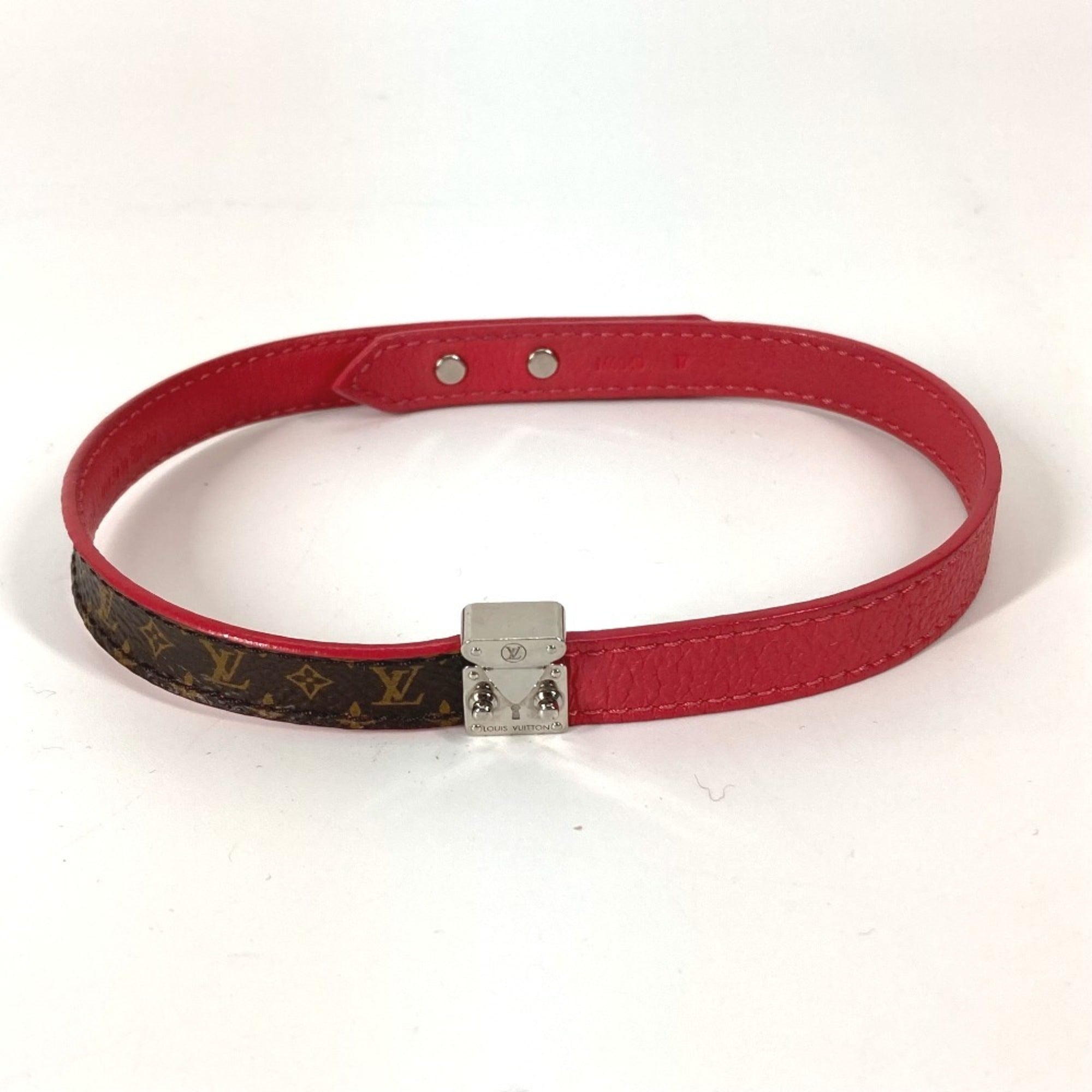 Louis Vuitton Monogram Brown Monogram Canvas Monogram Charm Bracelet (Pre-Owned)