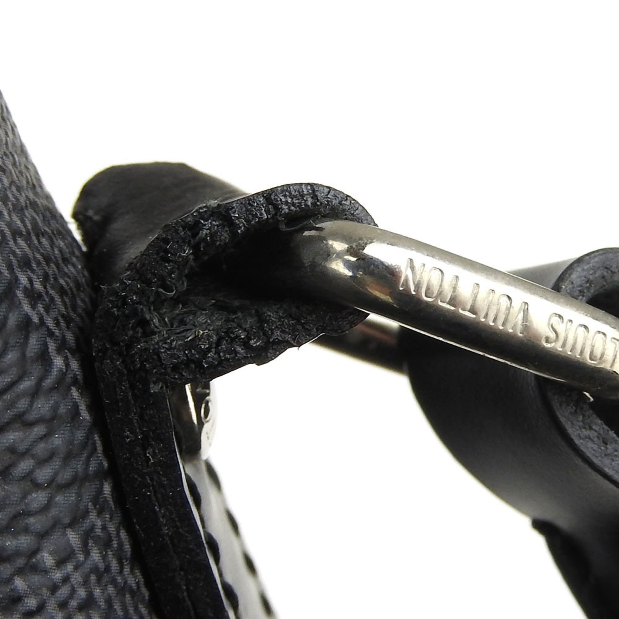 Louis Vuitton Damier Graphite Black Gray Damier Graphite Pochette Shoulder Bag (Pre-Owned)