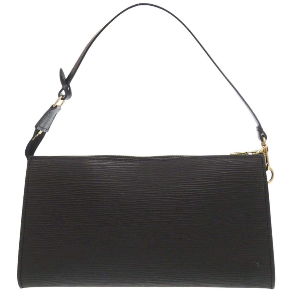Louis Vuitton Noir Epi Leather Handbag Pochette Pouch (Pre-Owned)