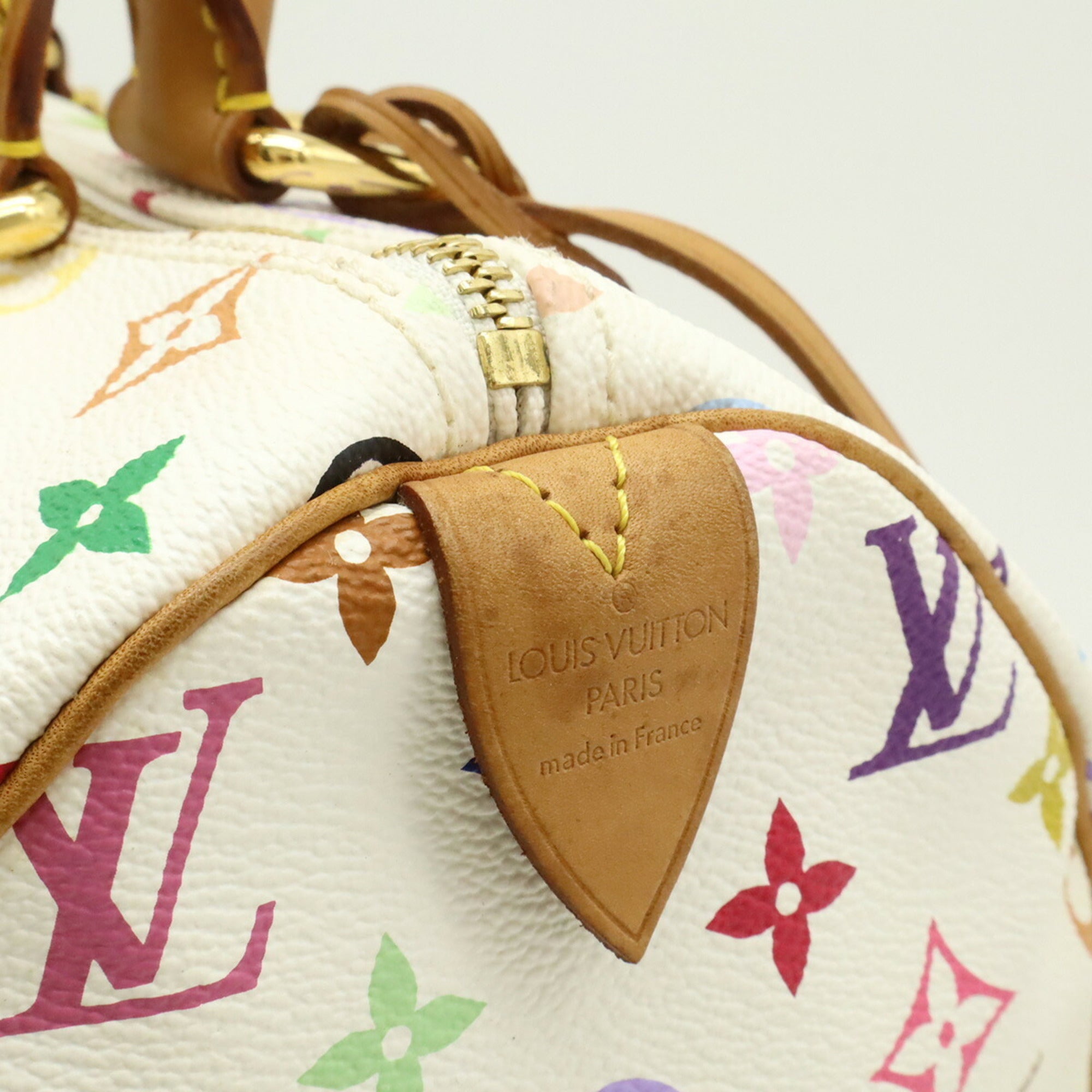 Louis Vuitton Blanc Monogram Multi-Color White Monogram Multicolore Handbag (Pre-Owned)