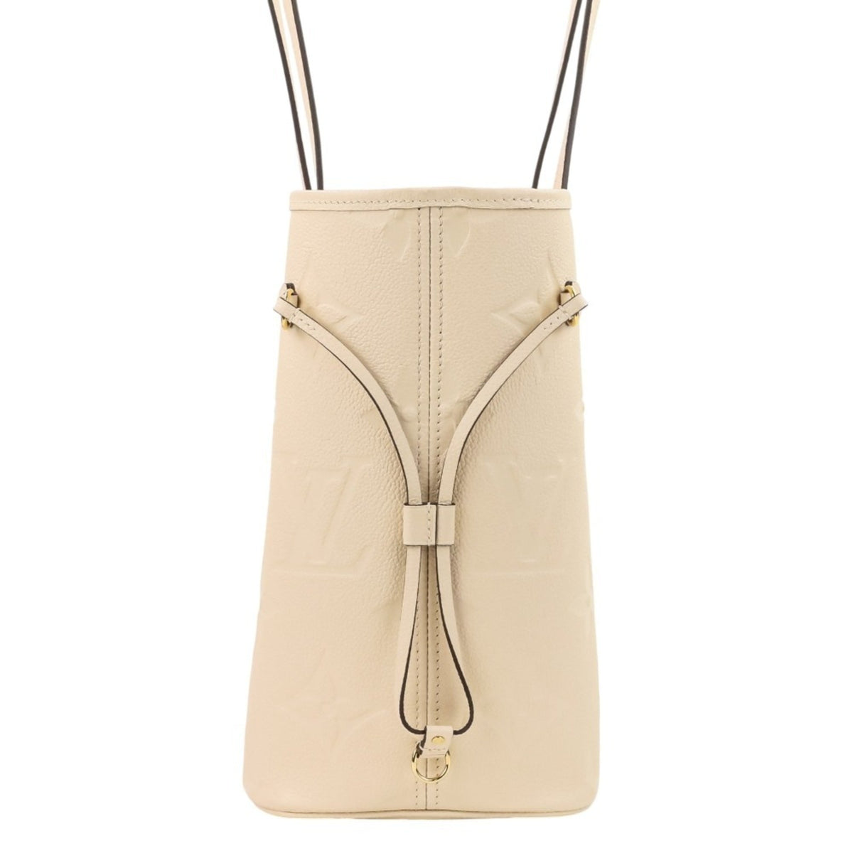 Louis Vuitton Cream Monogram Empreinte Tote Bag (Pre-Owned)
