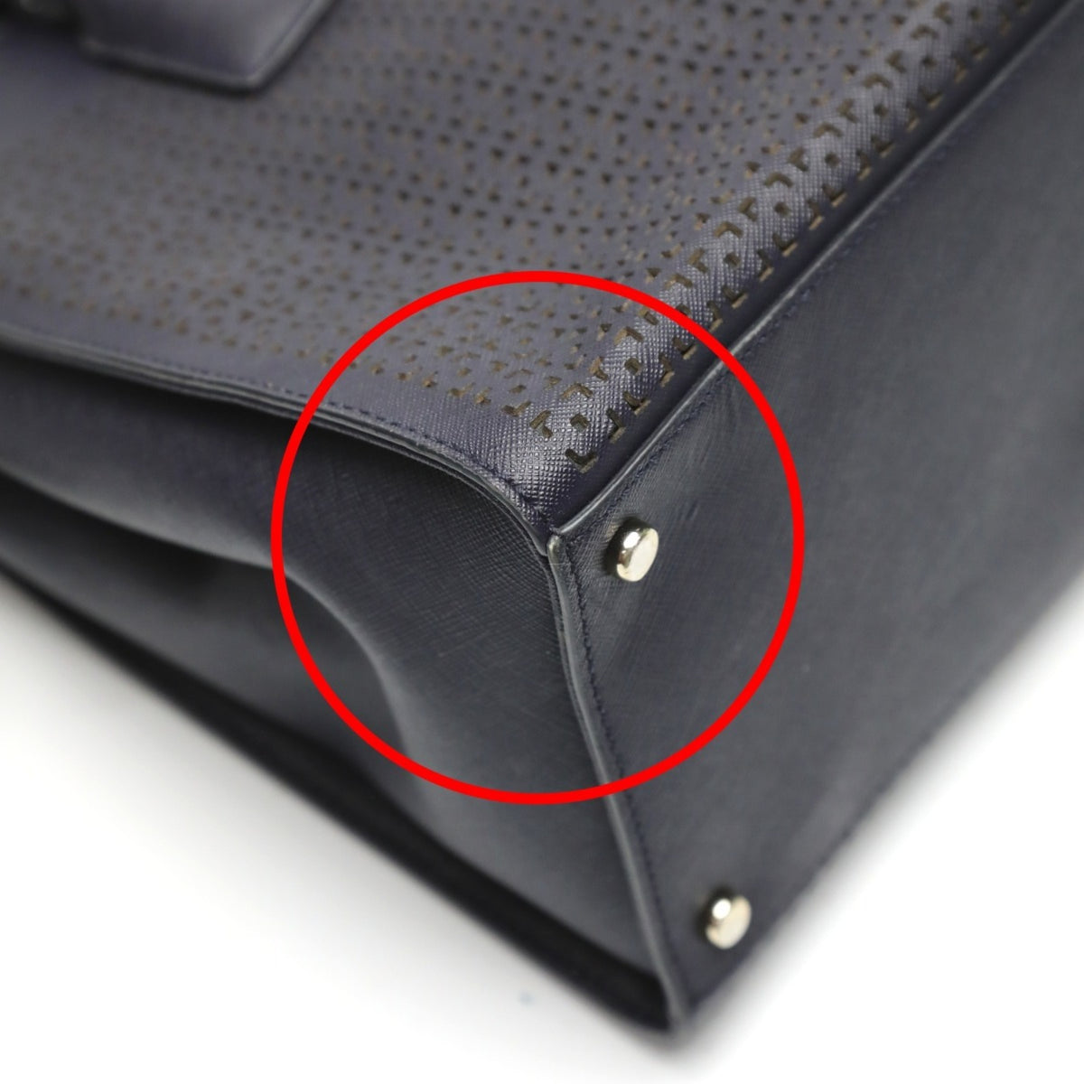 Kate Spade Navy Handbag Shoulder Bag (Pre-Owned)