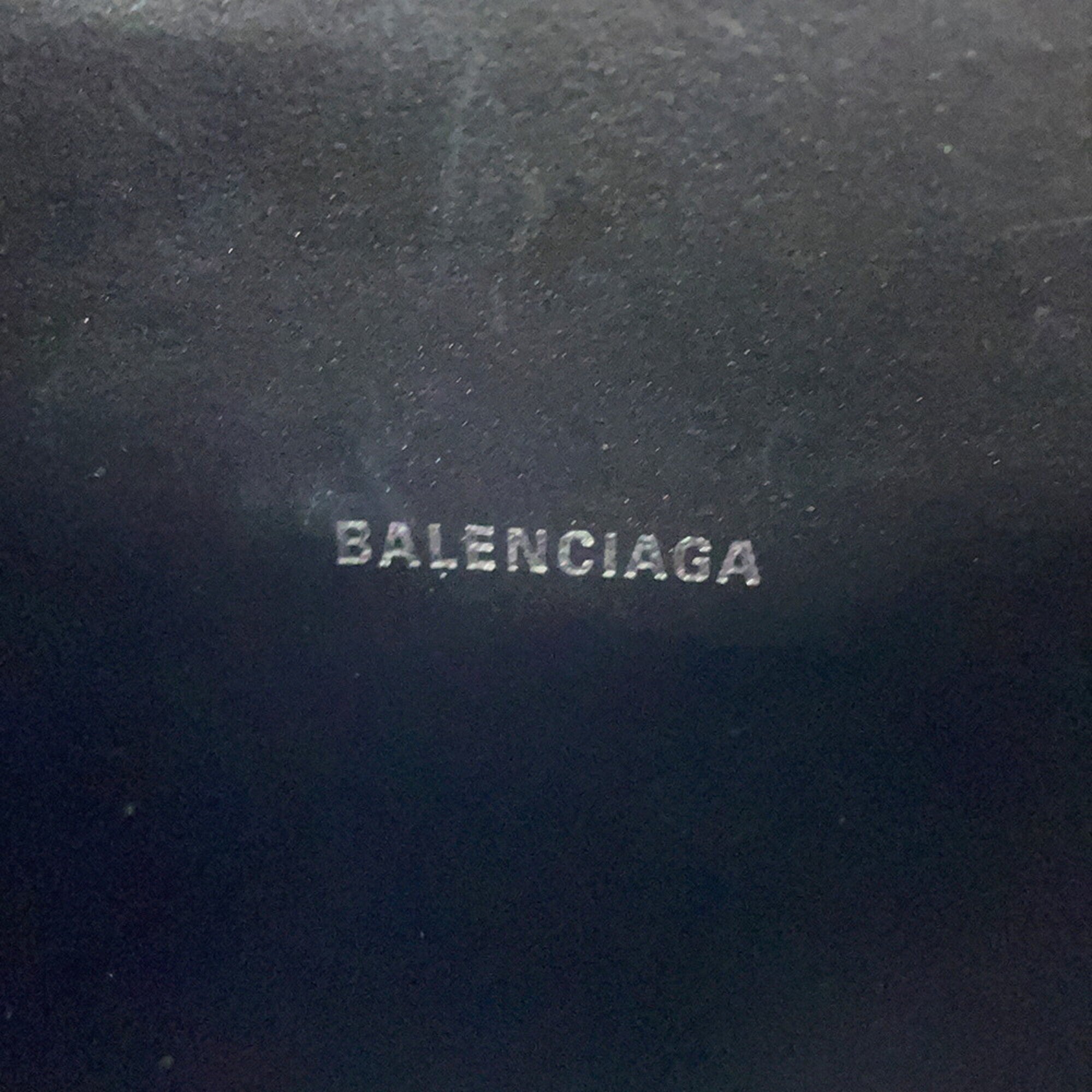 Balenciaga Silver Leather Handbag Shoulder Bag (Pre-Owned)