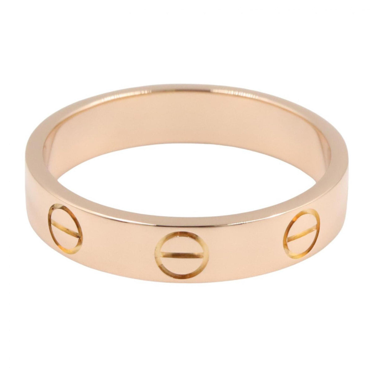 Cartier Gold Pink Gold (18K) Band Ring (Pre-Owned)