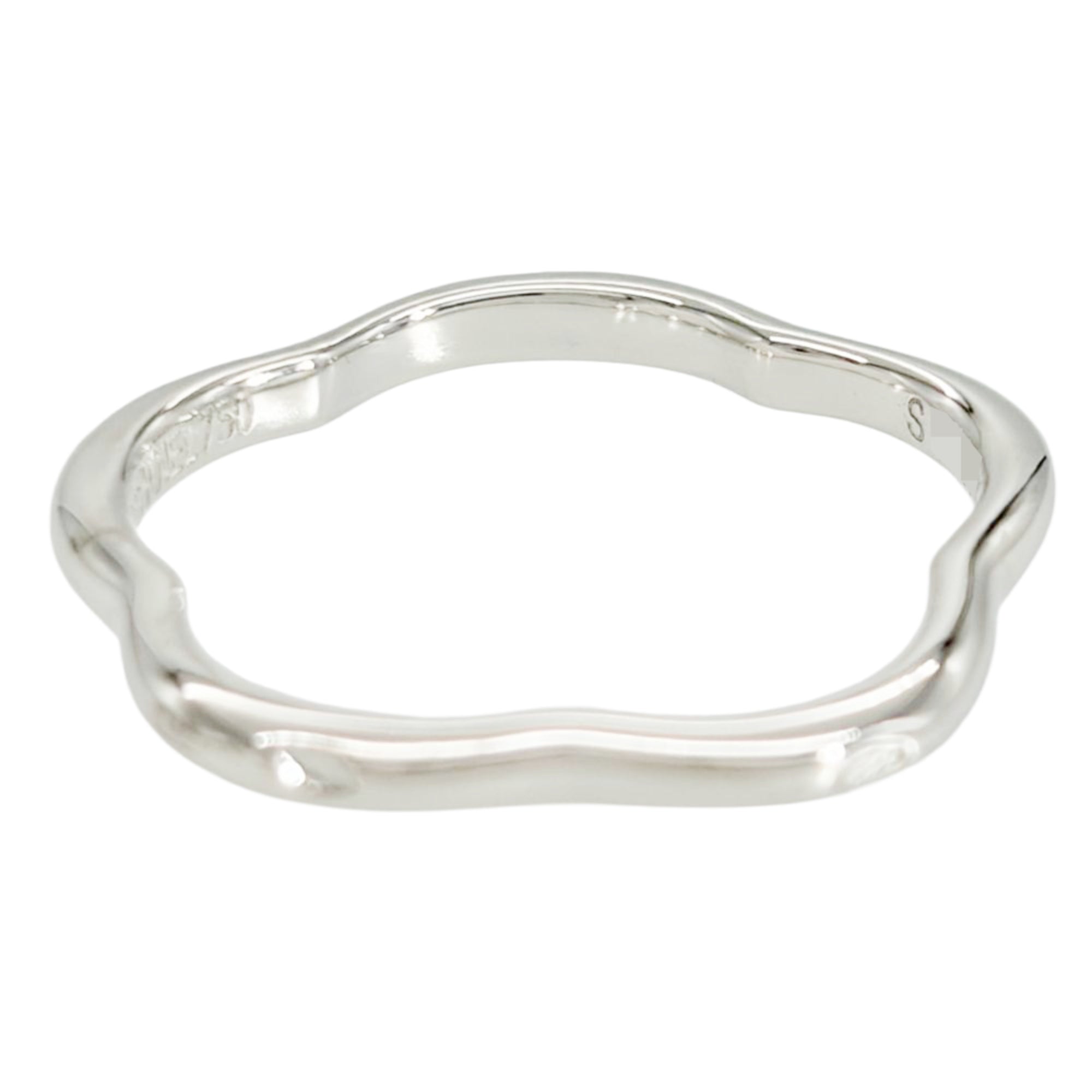 Chanel White Gold (18K) Band Ring (Pre-Owned)