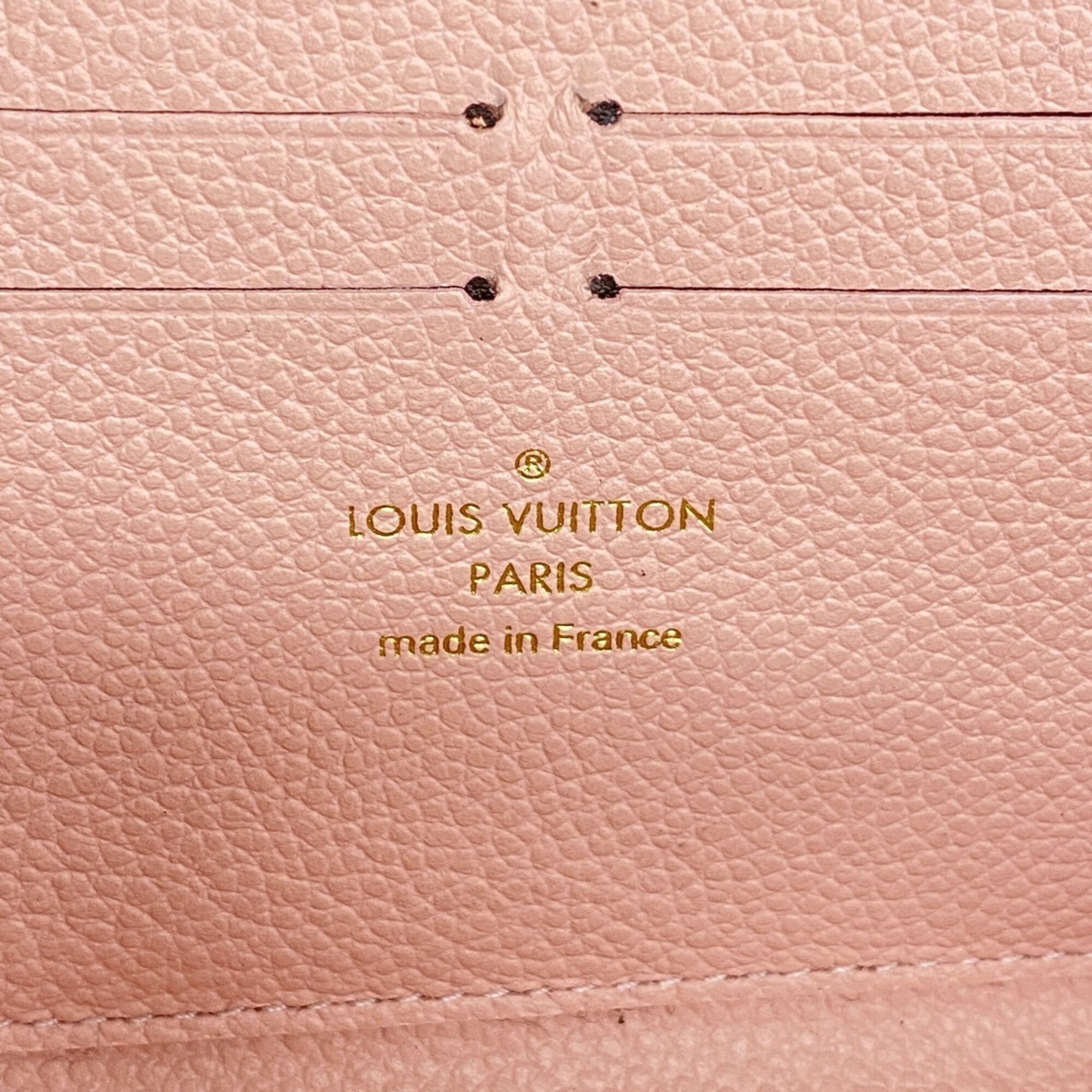 Louis Vuitton Rose Ballerine Long Wallet (Bi-Fold) (Pre-Owned)