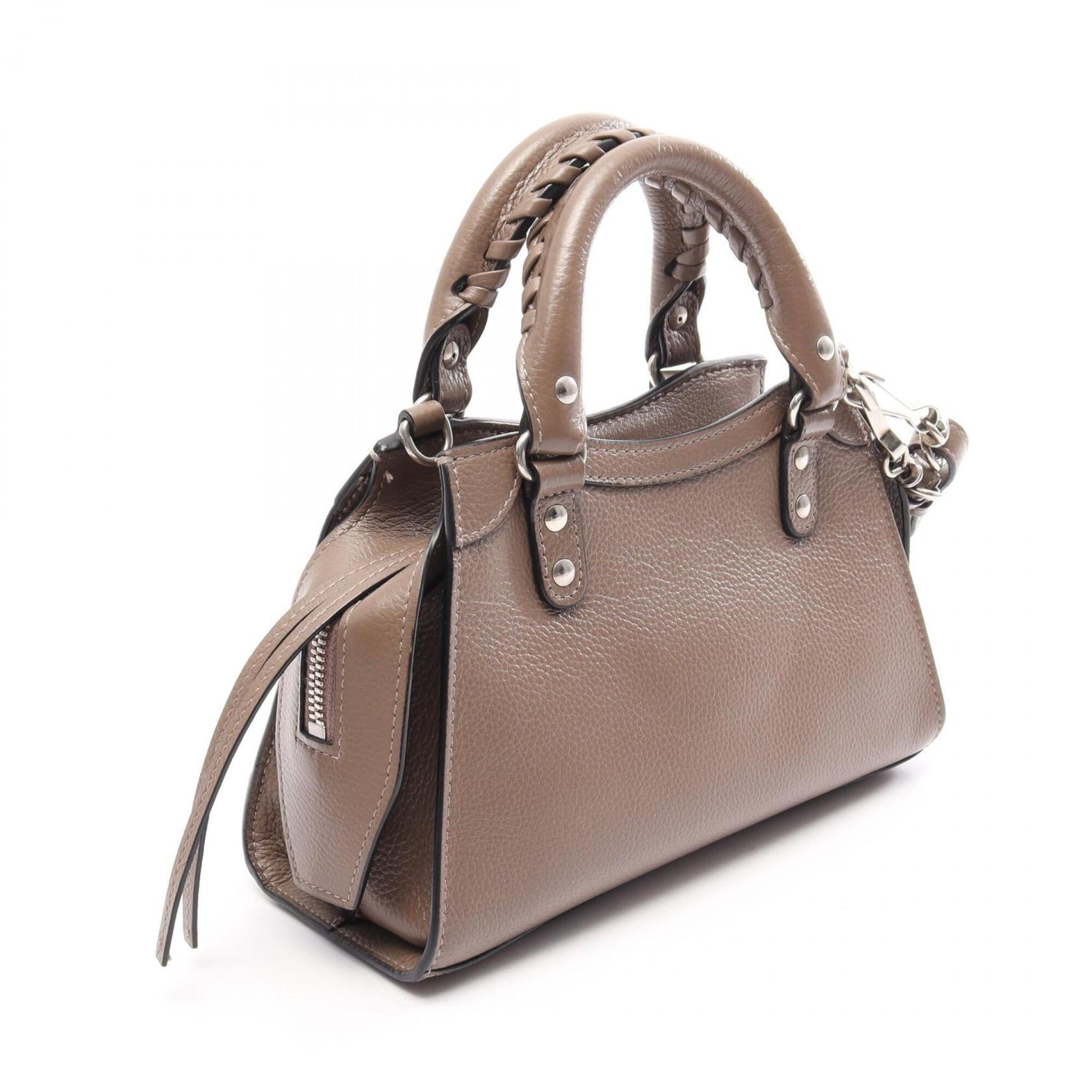 Balenciaga Brown Leather Handbag (Pre-Owned)