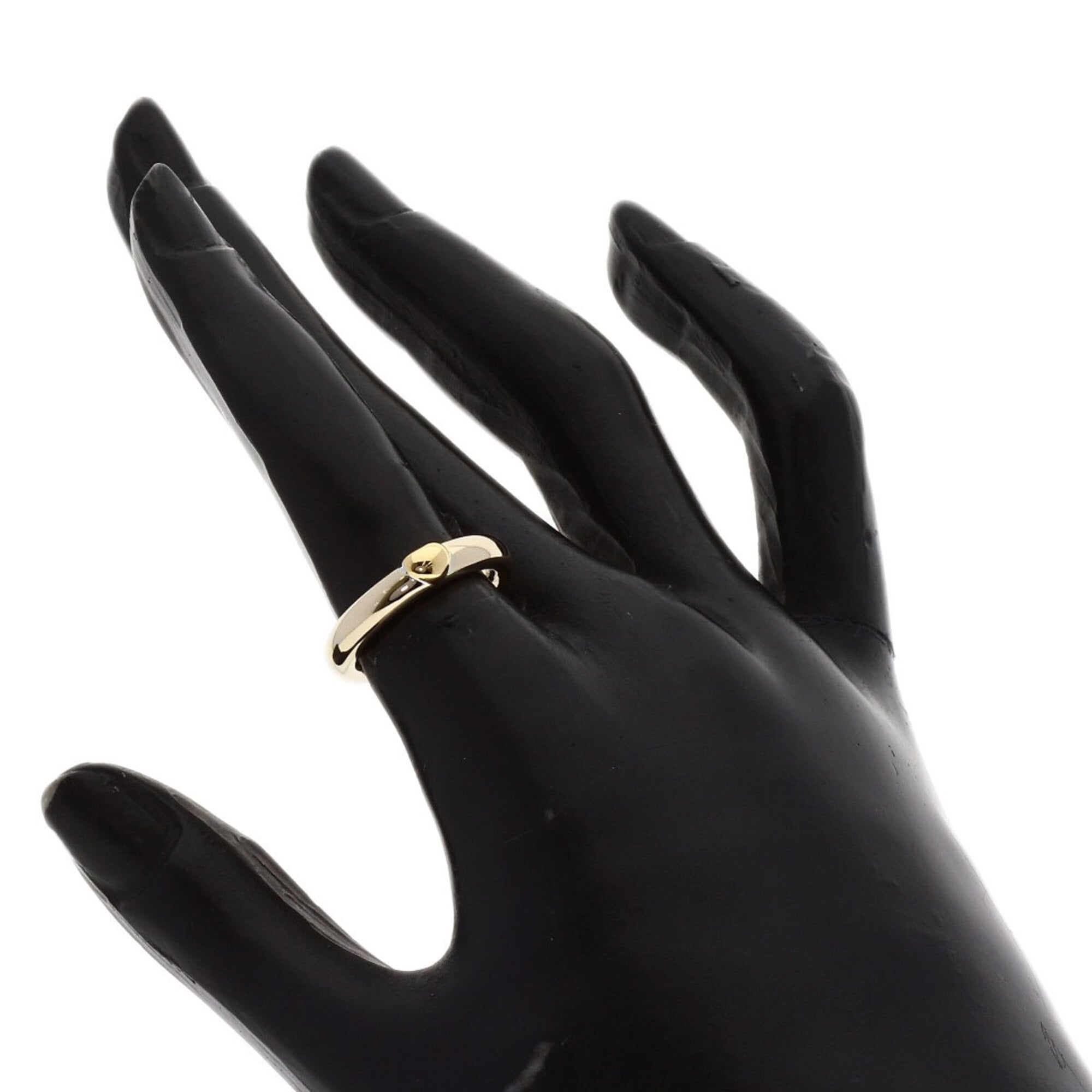 Tiffany Yellow Gold (18K) White Gold (18K) Band Ring (Pre-Owned)
